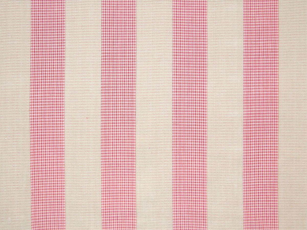 Ebury Stripe fabric in red color - pattern number PQ 00021888 - by Scalamandre in the Old World Weavers collection