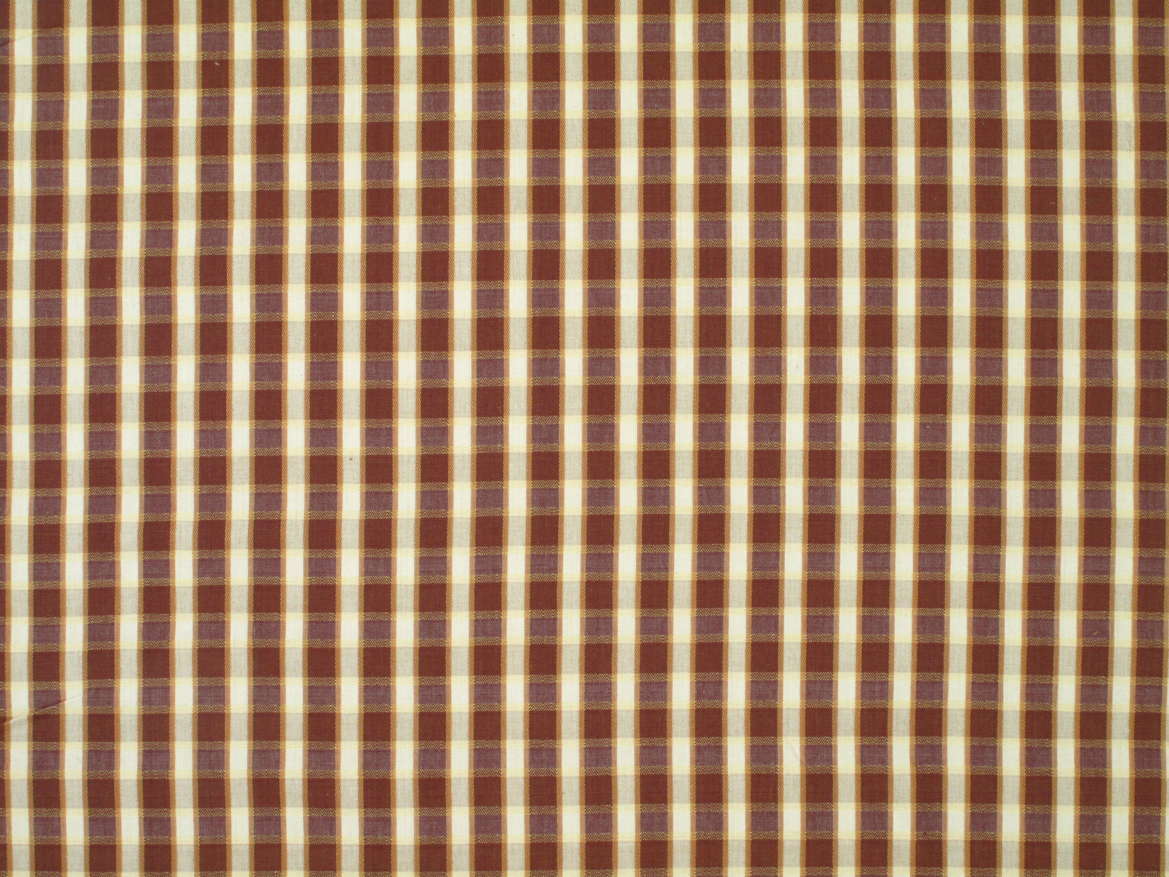 Checkmate fabric in maroon/gold color - pattern number PQ 00031253 - by Scalamandre in the Old World Weavers collection