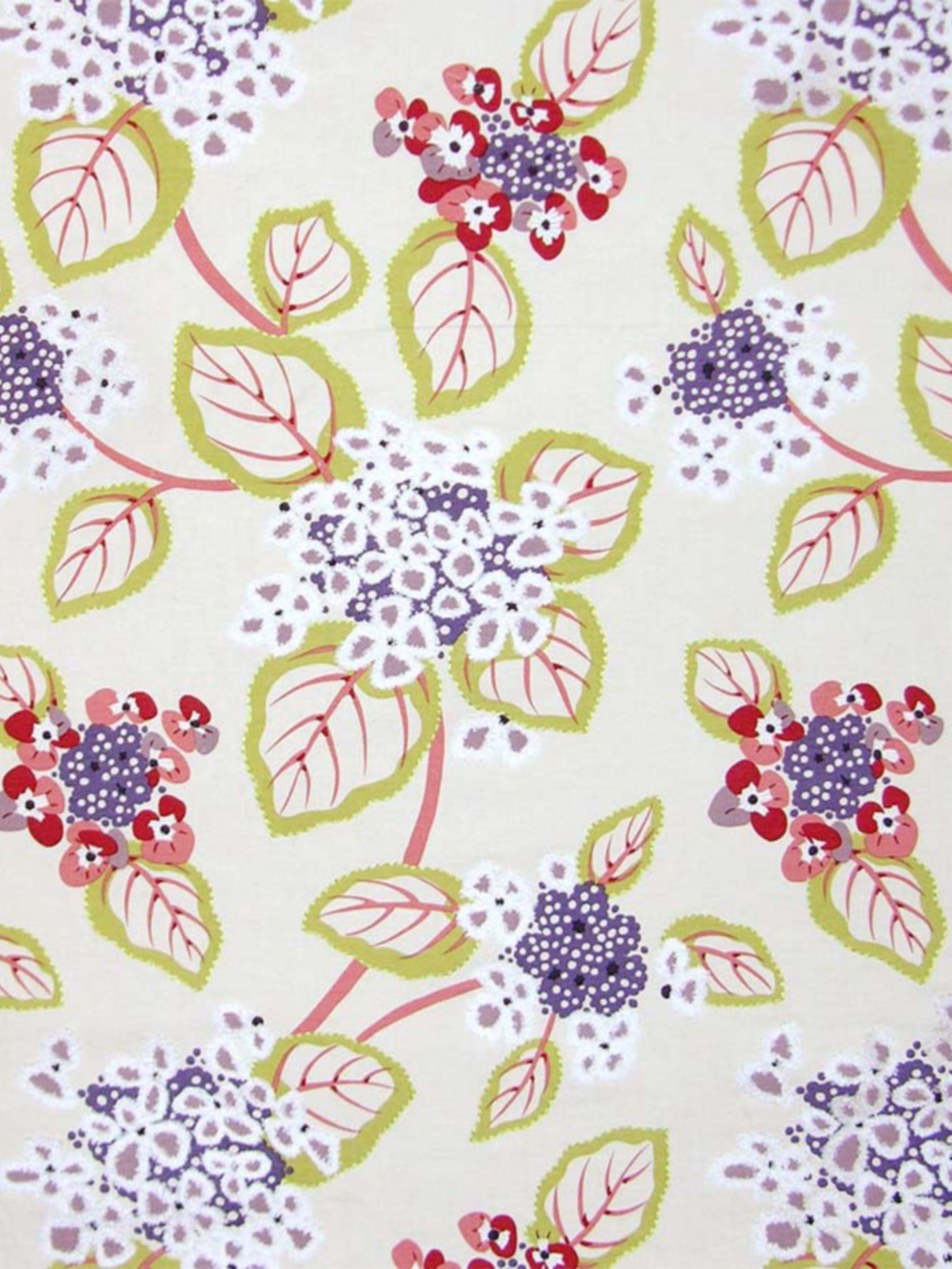 Miranda fabric in red & violet color - pattern number PQ 0003HYDR - by Scalamandre in the Old World Weavers collection