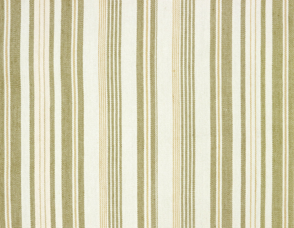 Kotido Stripe fabric in moss green color - pattern number PQ 00151013 - by Scalamandre in the Old World Weavers collection