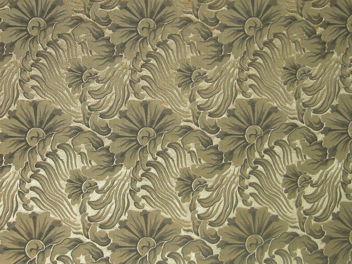Damask Rafael fabric in black color - pattern number RA 00011711 - by Scalamandre in the Old World Weavers collection