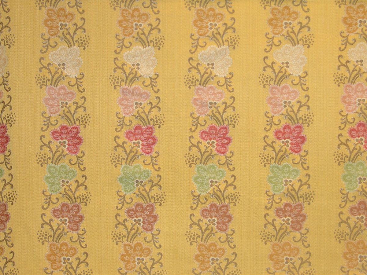 Fleur fabric in multi maize color - pattern number RA 00021957 - by Scalamandre in the Old World Weavers collection
