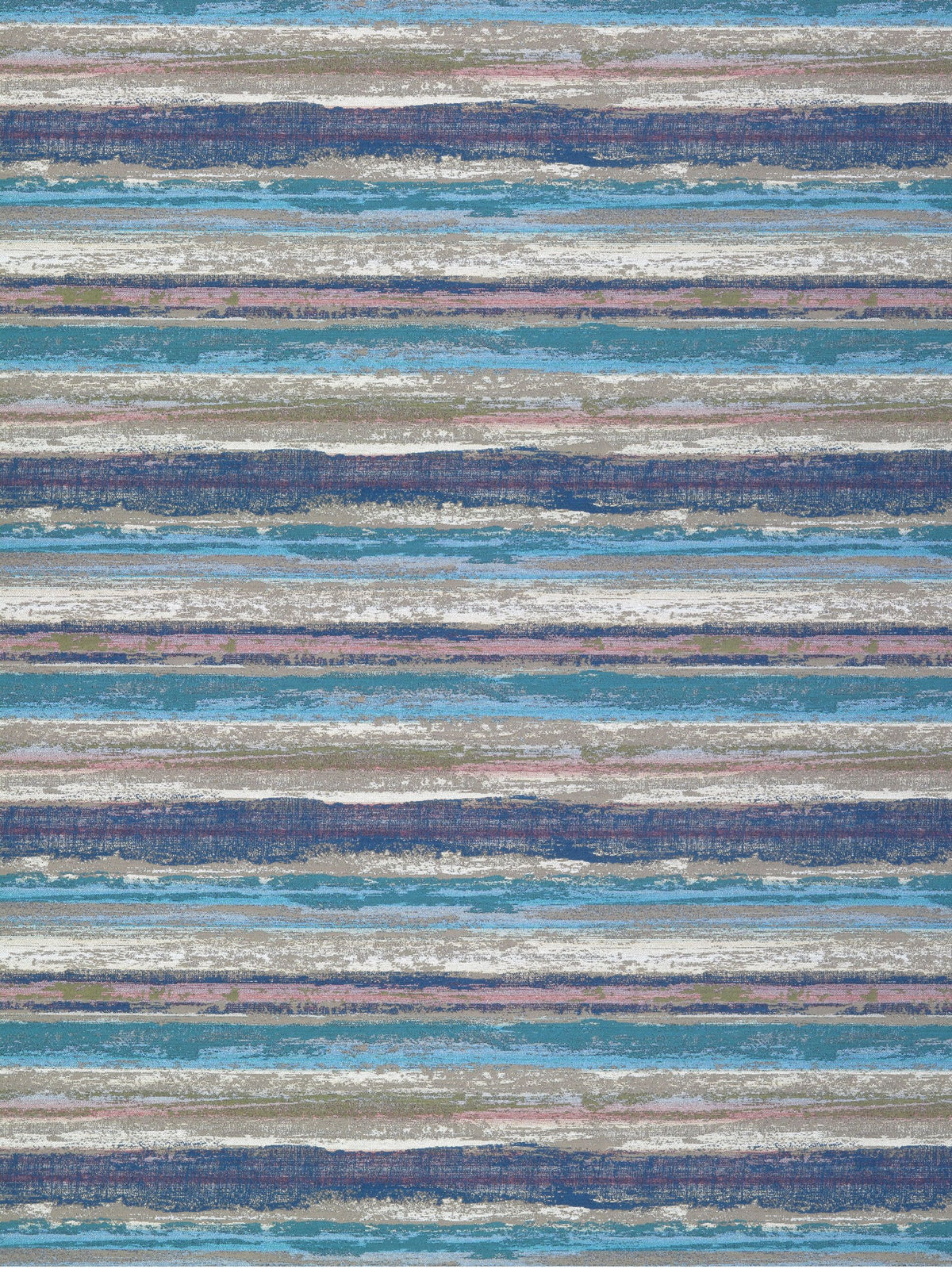 Stria fabric in turquoise marine color - pattern number RH 00012096 - by Scalamandre in the Old World Weavers collection