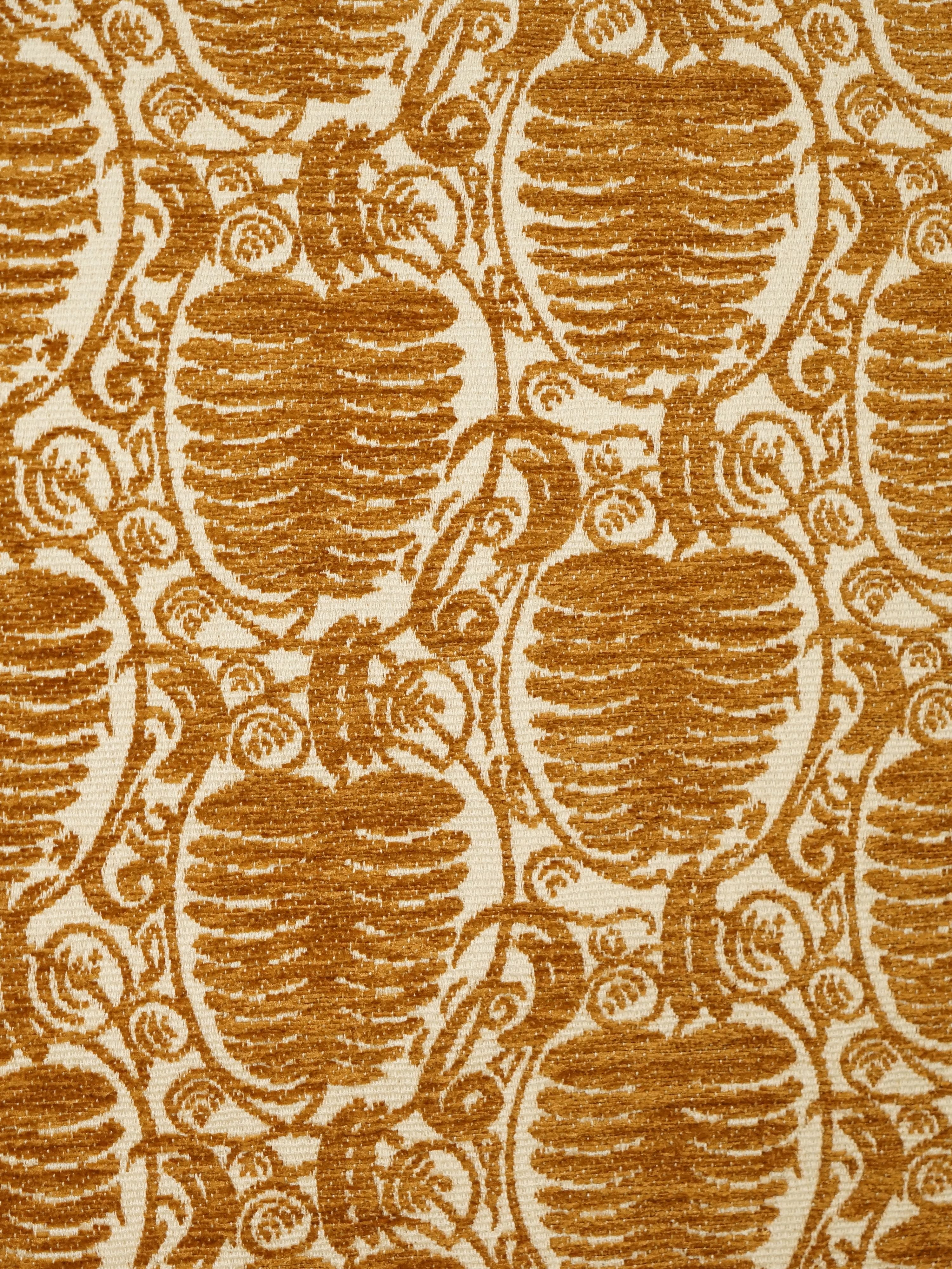 Veneto Pine fabric in gold color - pattern number RL 00029519 - by Scalamandre in the Old World Weavers collection