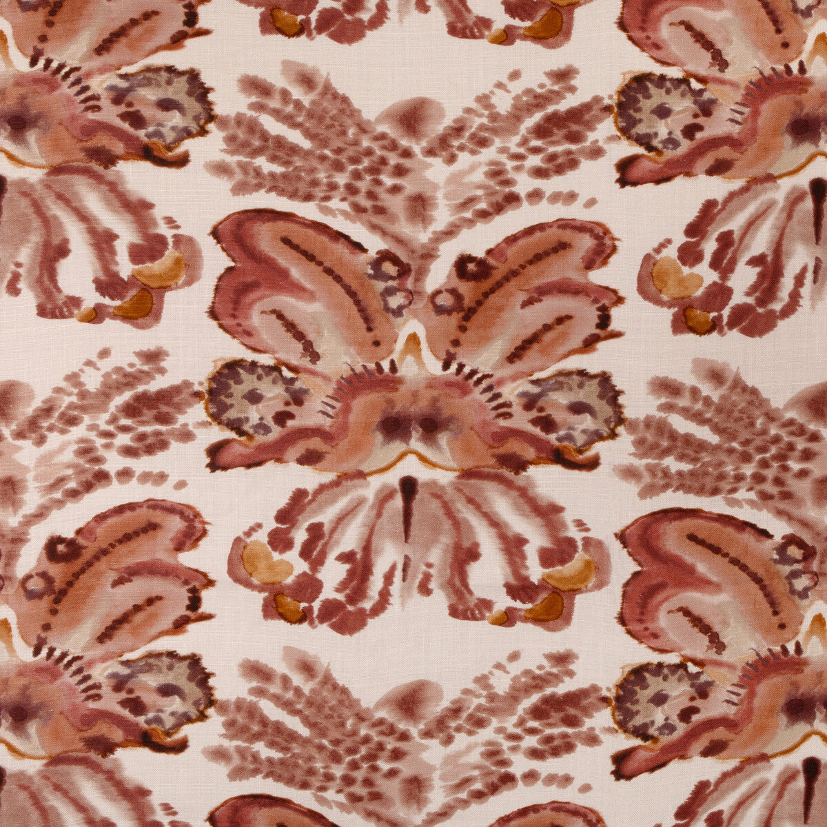 Rorschach fabric in spice color - pattern number RORSCHACH.24.0 - by Kravet Couture in the Altuzarra collection