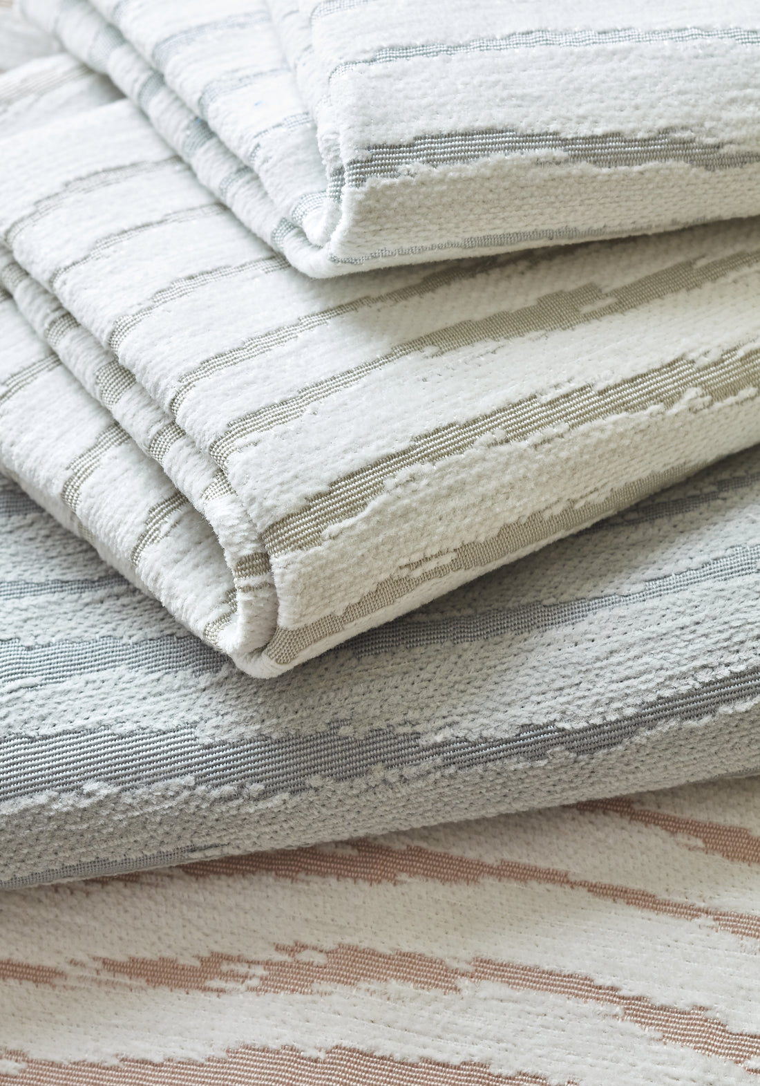 Collection of Capri woven fabric featuring grey color fabric - pattern number W789153 - by Thibaut in the Reverie collection