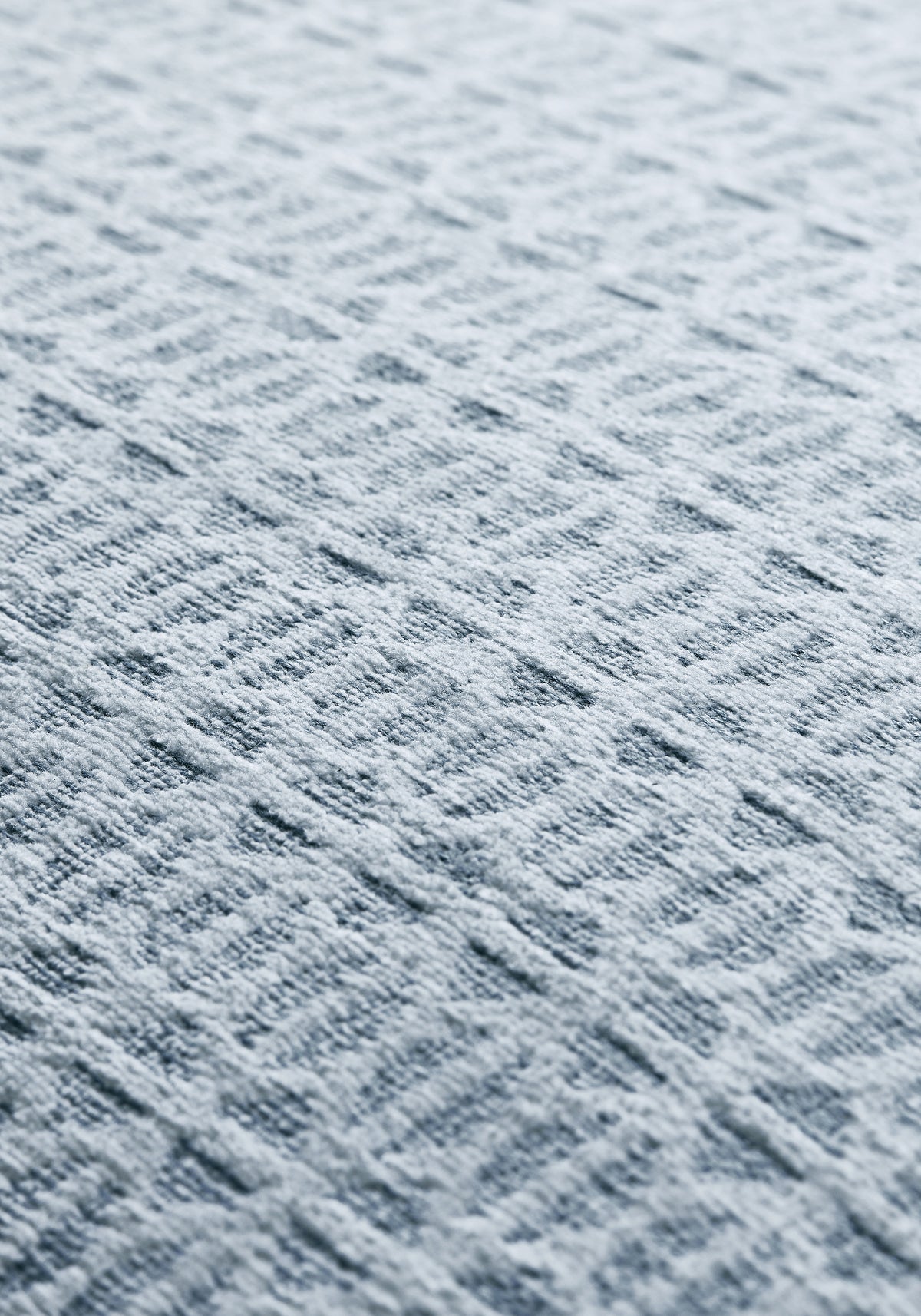 Detailed view of Quinlan woven fabric in slate color - pattern number W789103 by Thibaut in the Reverie collection