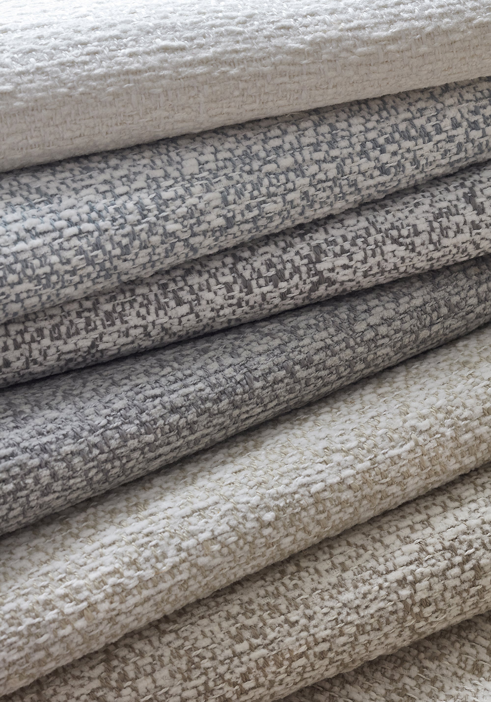 Collection of Shiloh woven fabric featuring heather flax color fabric - pattern number W789112 - by Thibaut in the Reverie collection