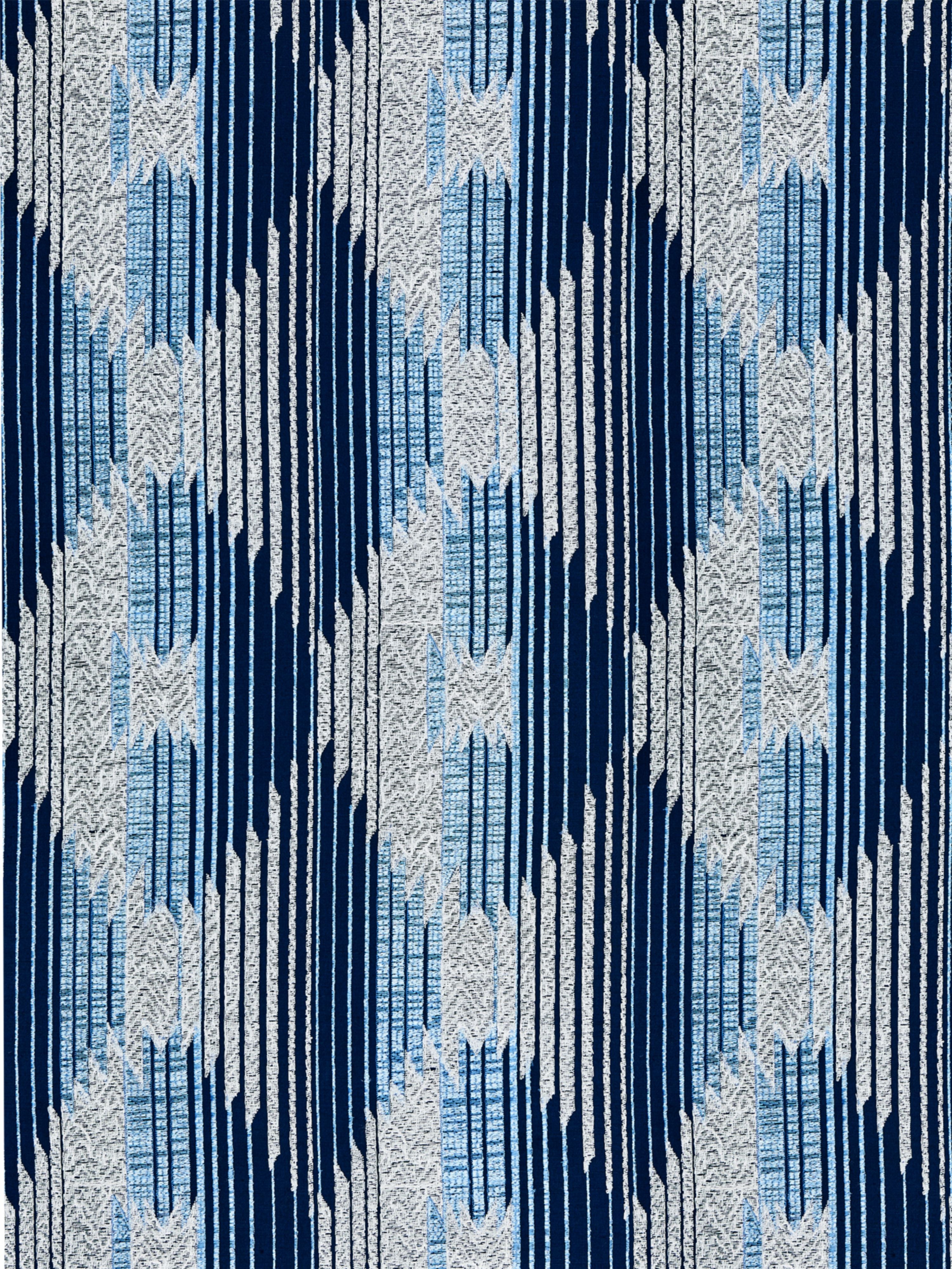 Tundar Blanket fabric in ozone blue color - pattern number S7 0001ATTC - by Scalamandre in the Old World Weavers collection