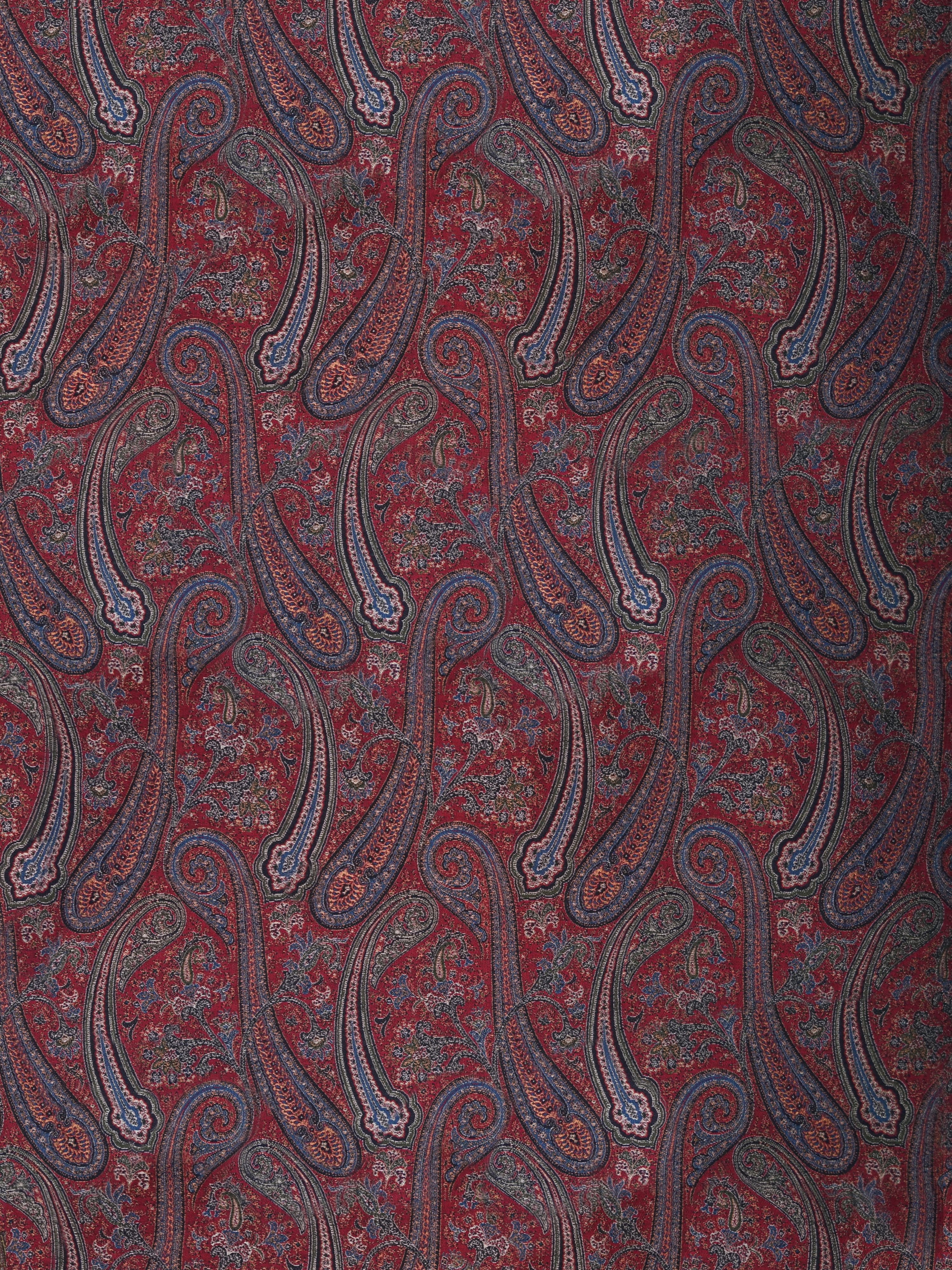 Punjab fabric in red color - pattern number SB 00011908 - by Scalamandre in the Old World Weavers collection