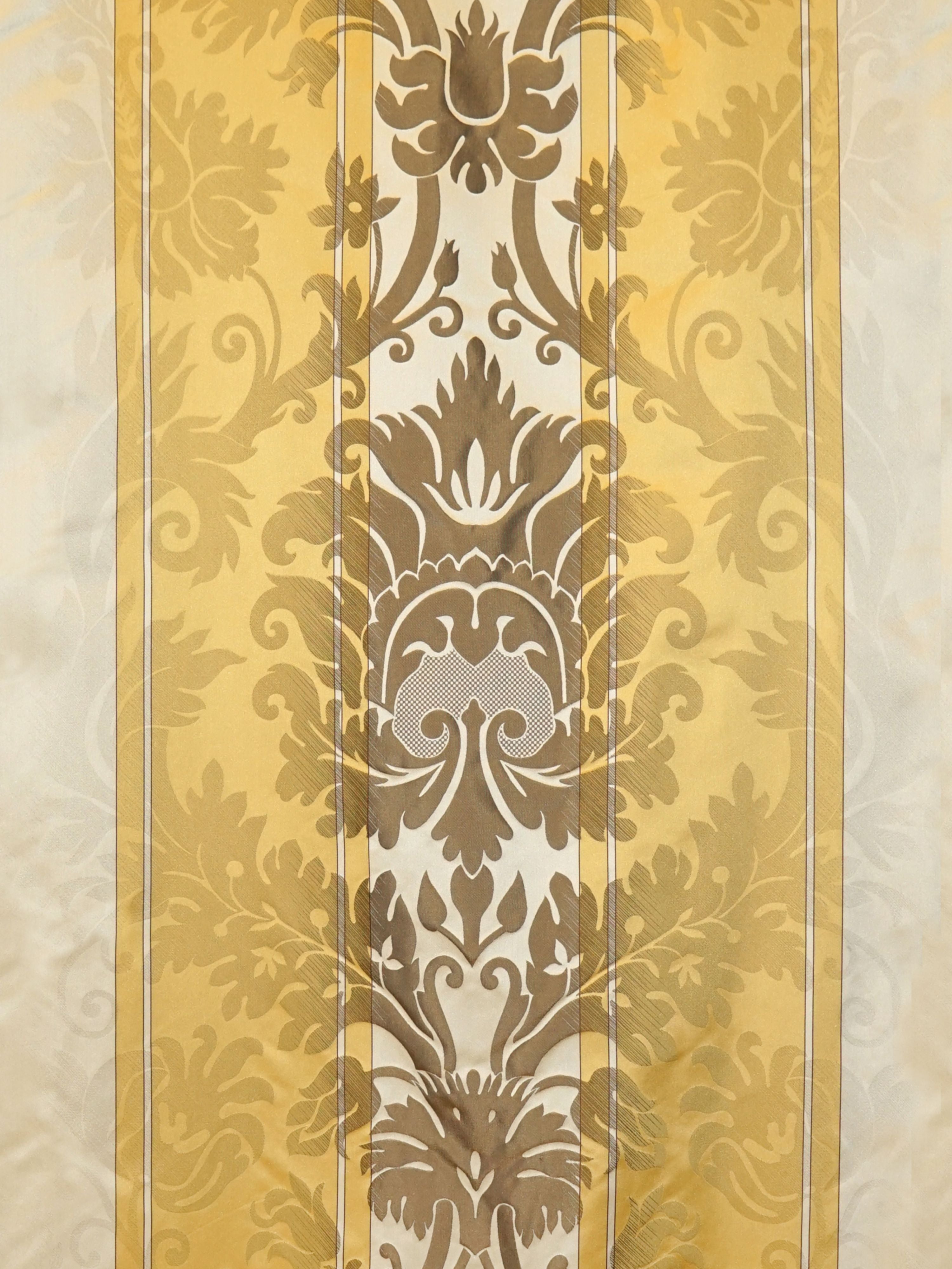 Aliplo fabric in gold cocoa color - pattern number SB 83471612 - by Scalamandre in the Old World Weavers collection