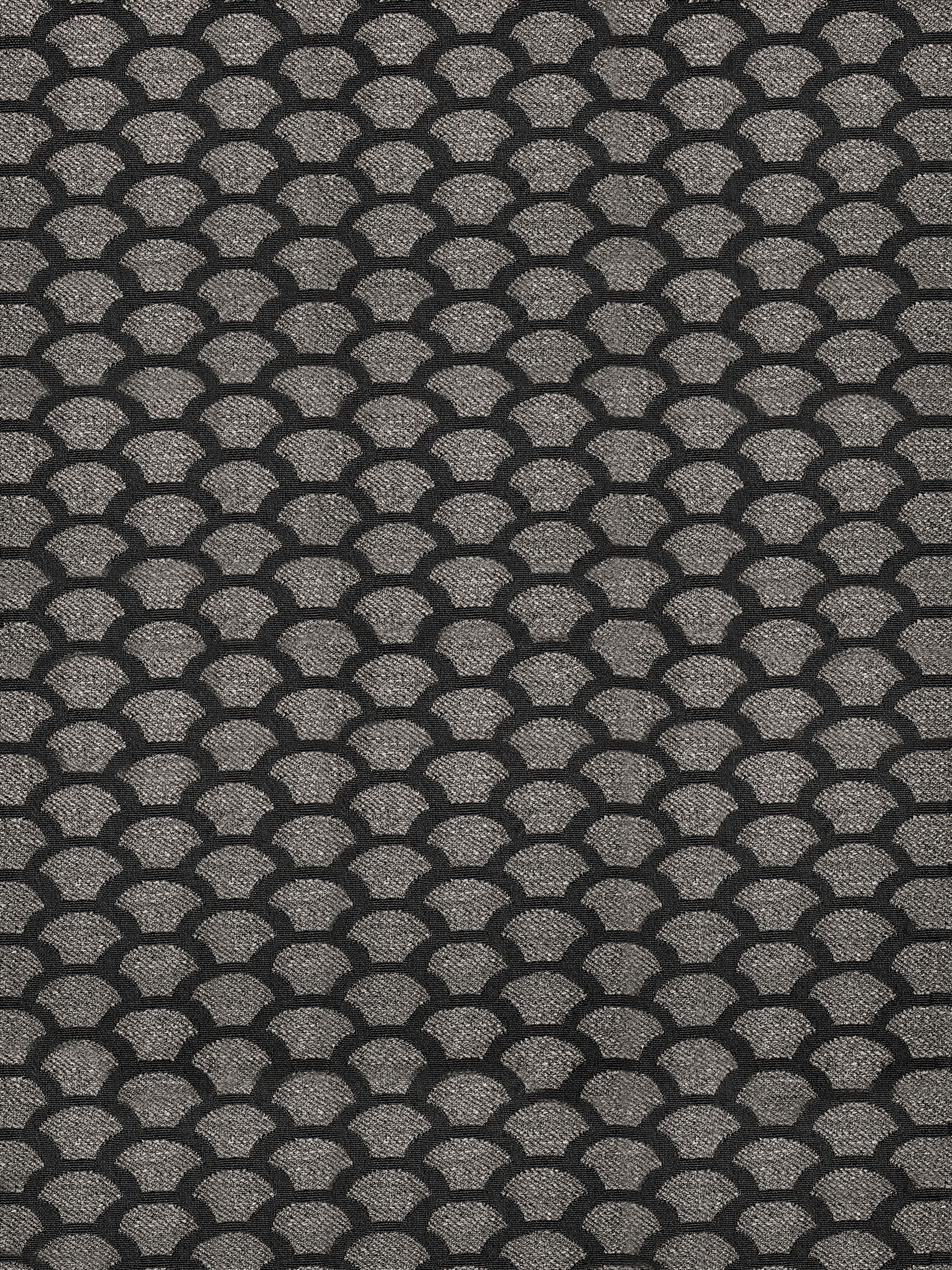 Poseidon fabric in graphite color - pattern number SC 000126972 - by Scalamandre in the Scalamandre Fabrics Book 1 collection