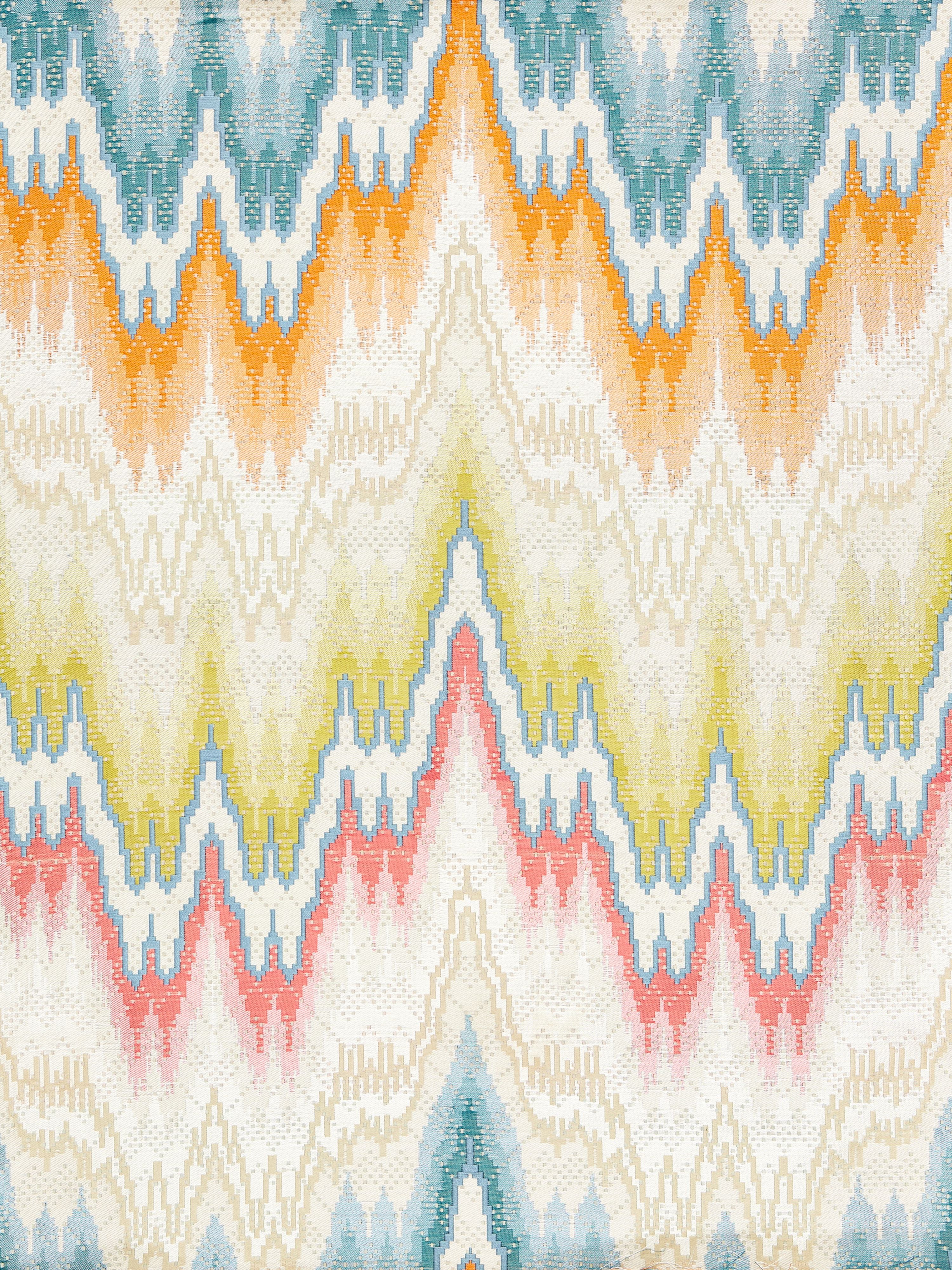 Bargello fabric in bloom color - pattern number SC 000127070 - by Scalamandre in the Scalamandre Fabrics Book 1 collection