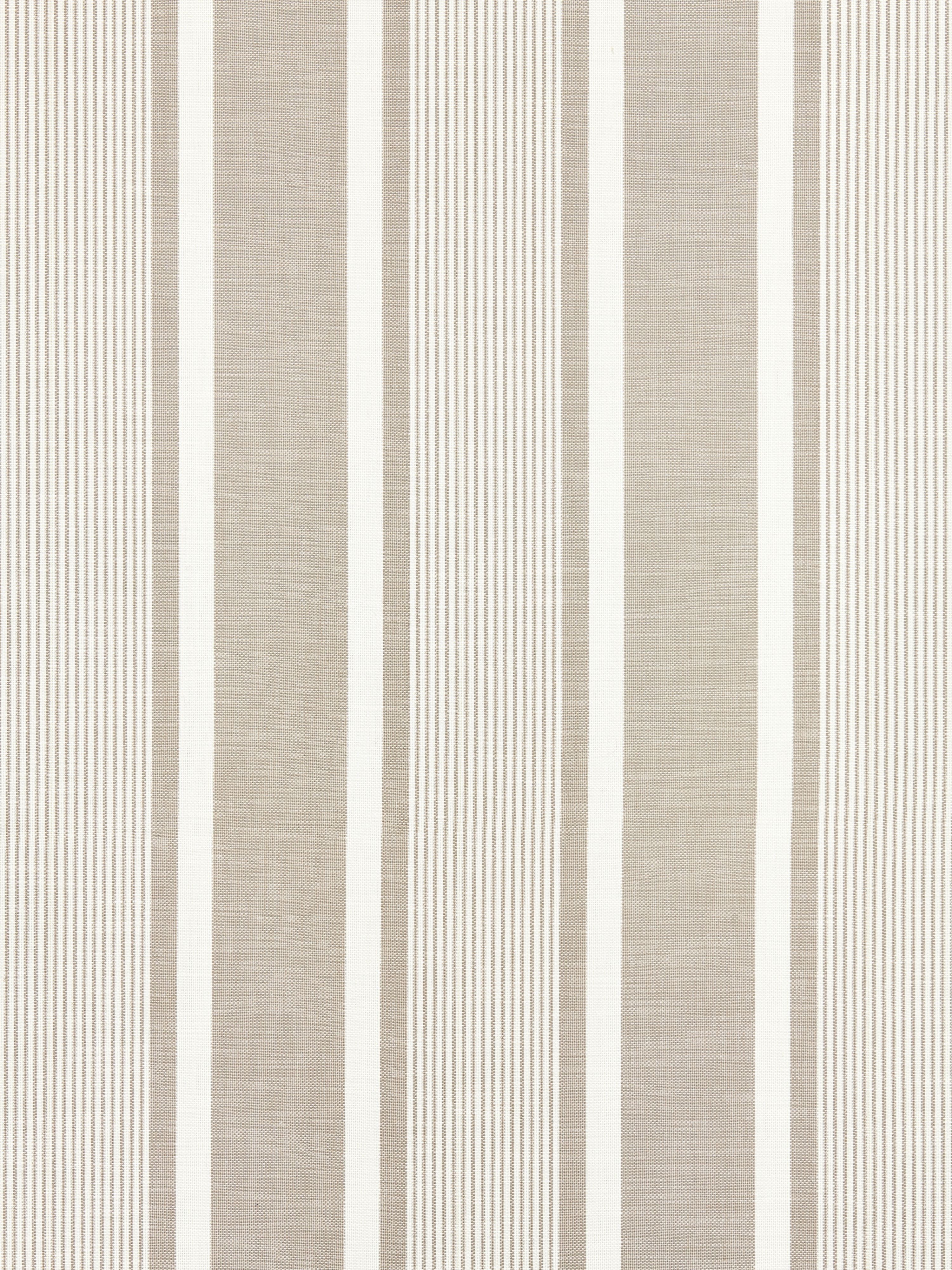 Wellfleet Stripe fabric in linen color - pattern number SC 000127111 - by Scalamandre in the Scalamandre Fabrics Book 1 collection