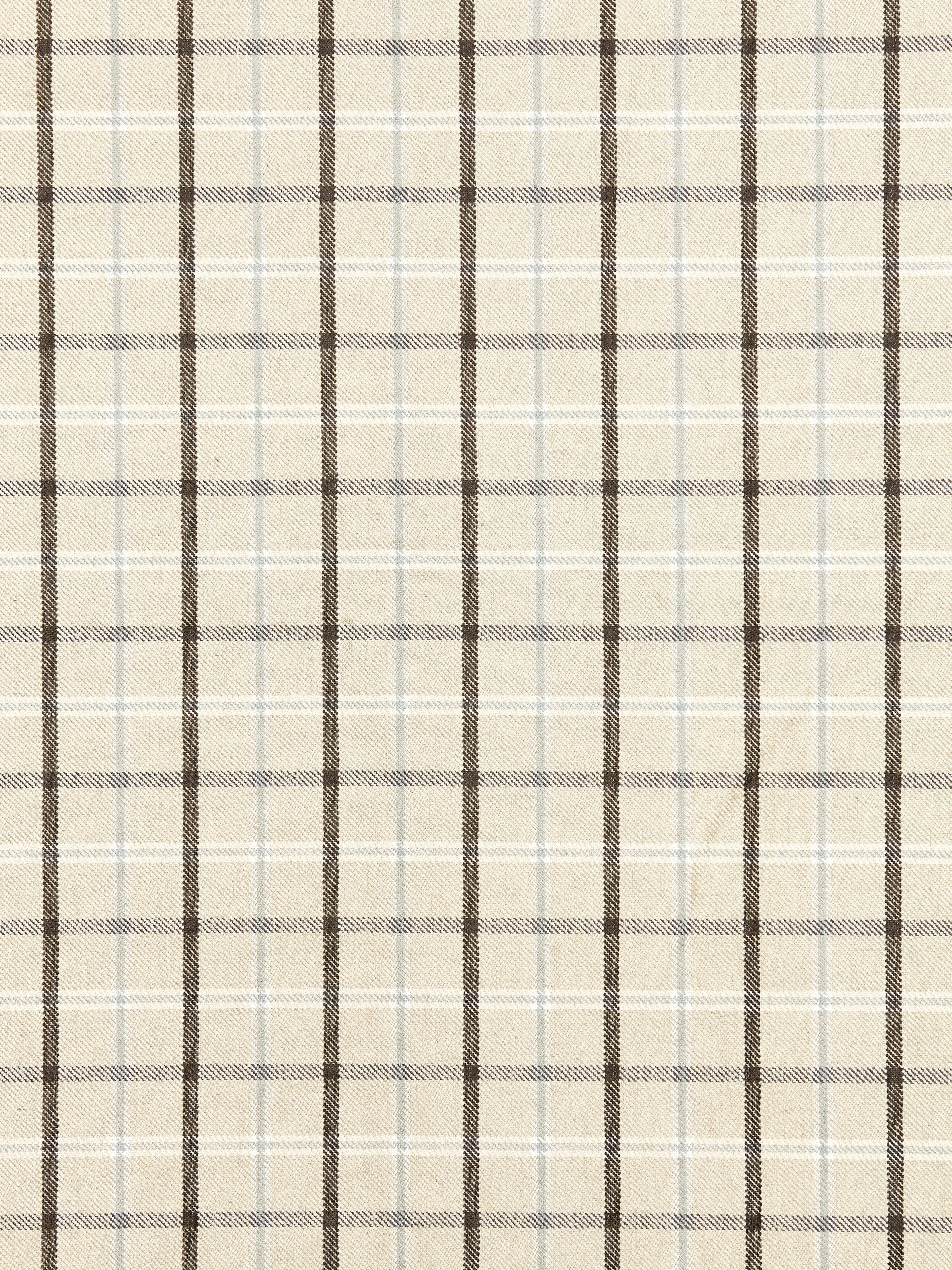 Bristol Plaid fabric in linen color - pattern number SC 000127121 - by Scalamandre in the Scalamandre Fabrics Book 1 collection
