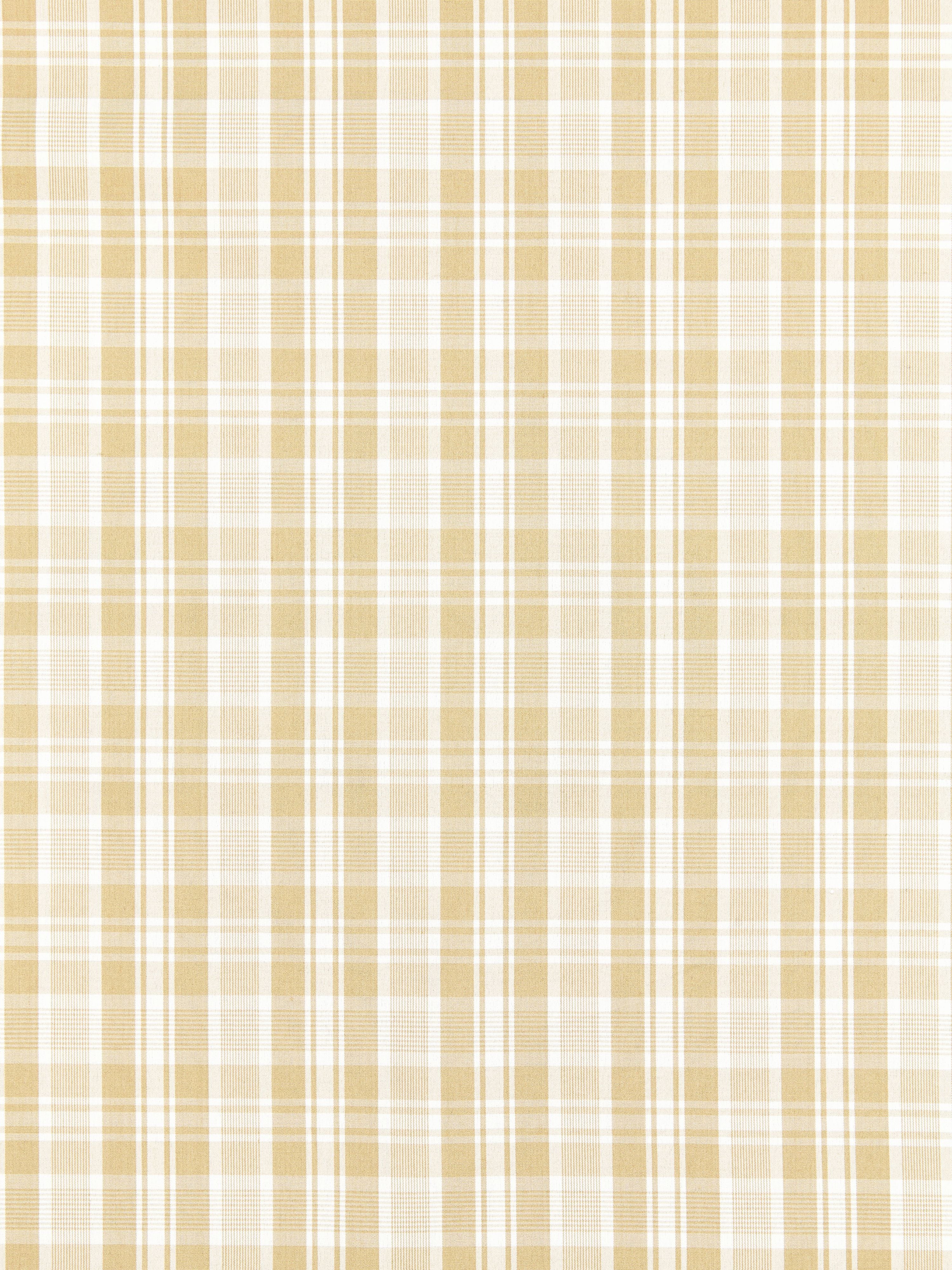 Preston Cotton Plaid fabric in camel color - pattern number SC 000127122 - by Scalamandre in the Scalamandre Fabrics Book 1 collection