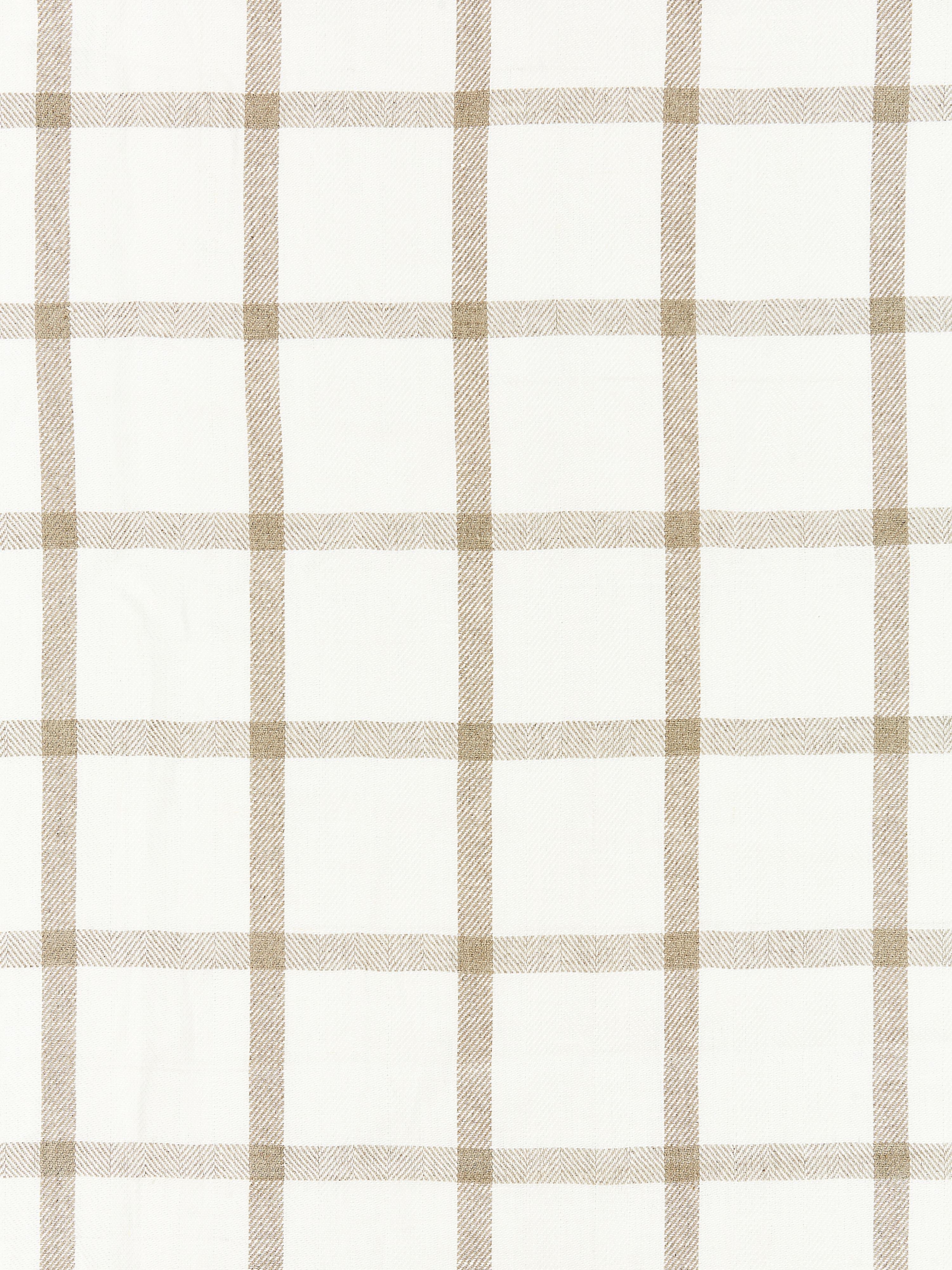 Wilton Linen Check fabric in linen color - pattern number SC 000127152 - by Scalamandre in the Scalamandre Fabrics Book 1 collection