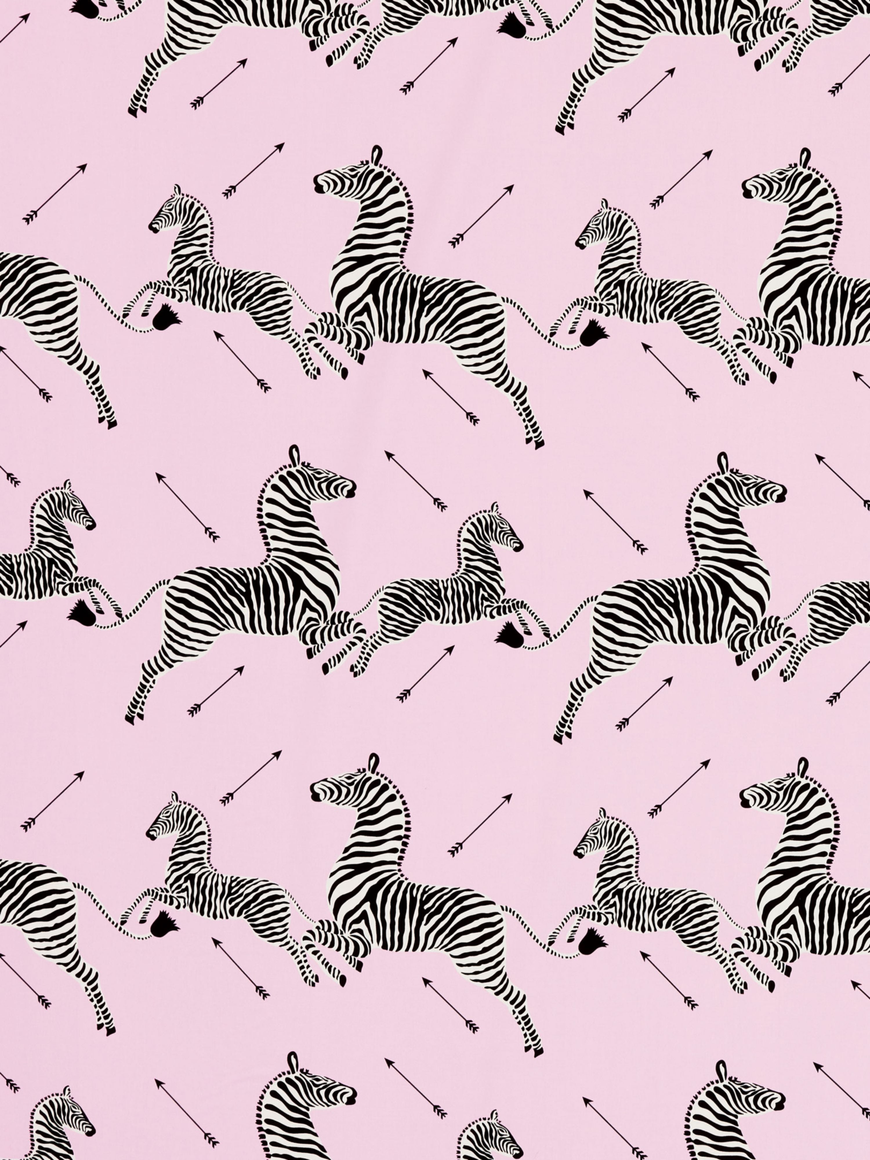 Zebras Petite fabric in peony color - pattern number SC 000216641 - by Scalamandre in the Scalamandre Fabrics Book 1 collection