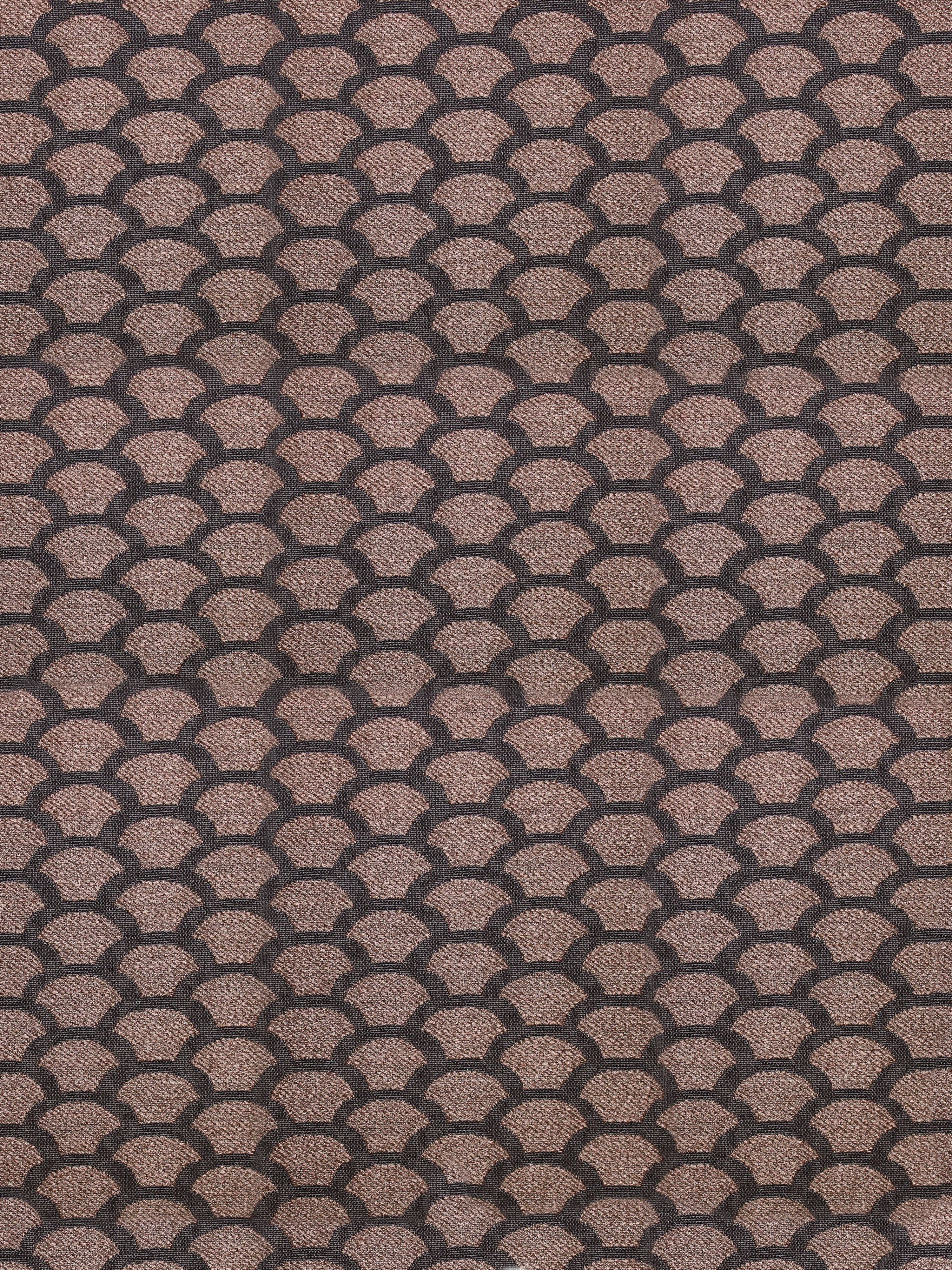 Poseidon fabric in espresso color - pattern number SC 000226972 - by Scalamandre in the Scalamandre Fabrics Book 1 collection