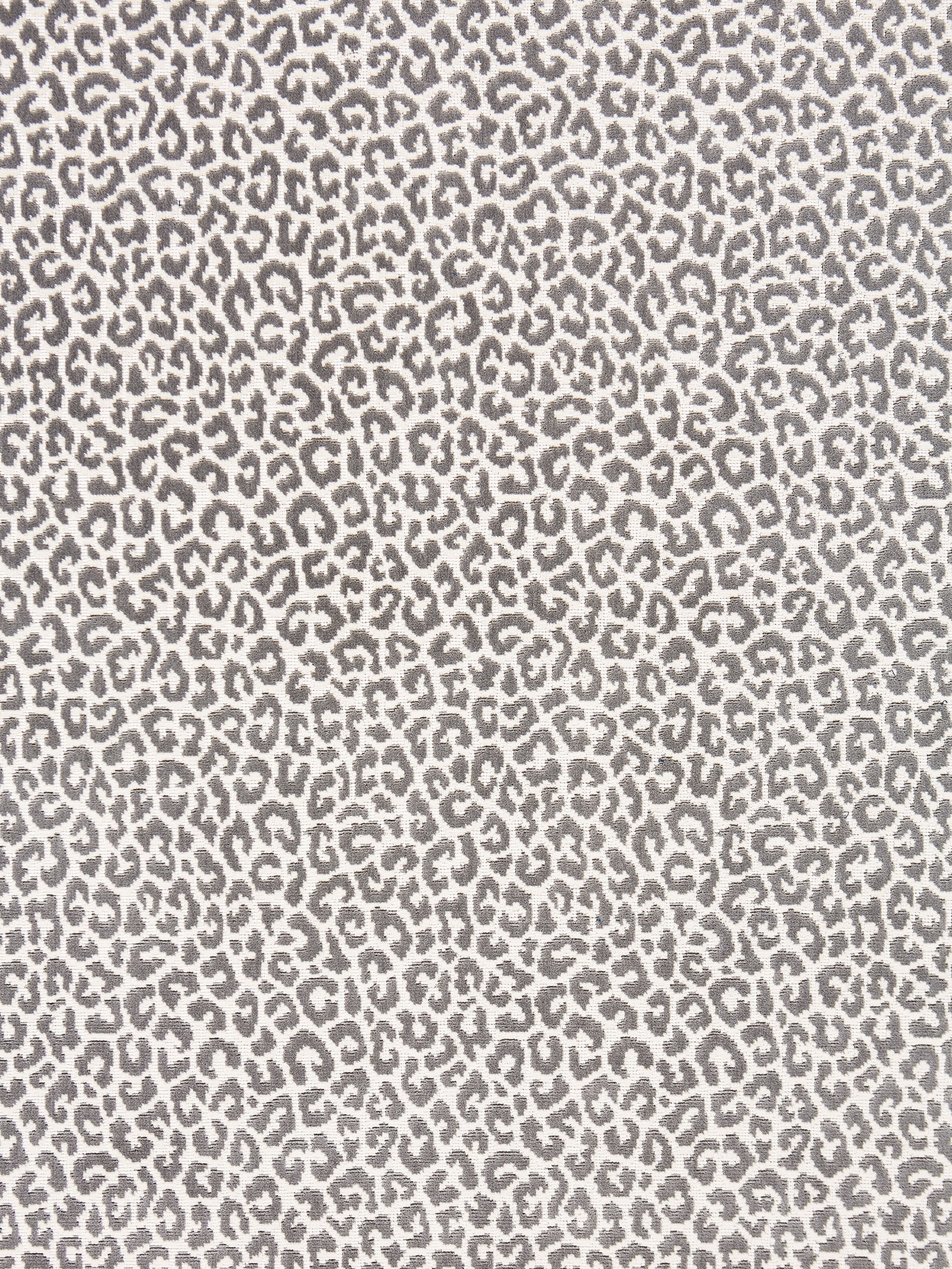 Panthera Velvet fabric in smoke color - pattern number SC 000227037 - by Scalamandre in the Scalamandre Fabrics Book 1 collection