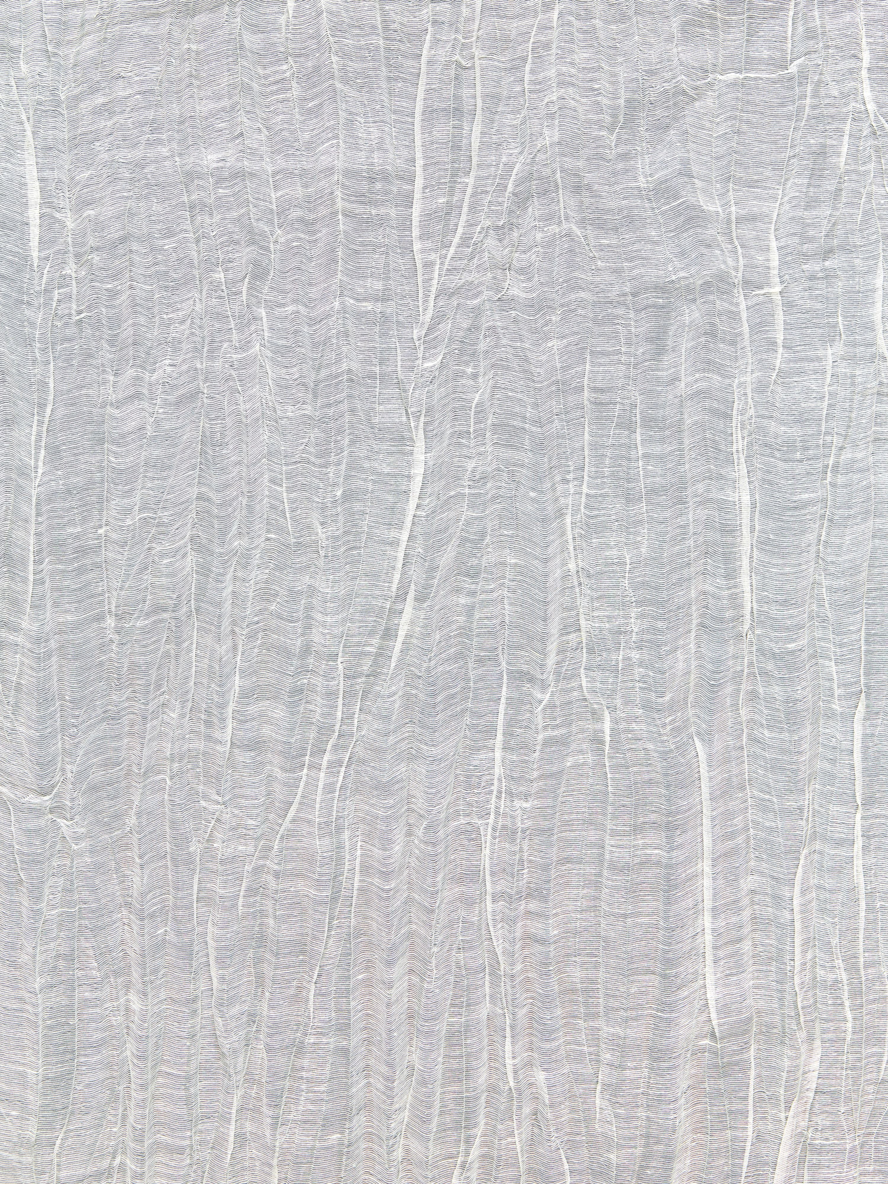 Pleated Linen Sheer fabric in ivory color - pattern number SC 000227052 - by Scalamandre in the Scalamandre Fabrics Book 1 collection
