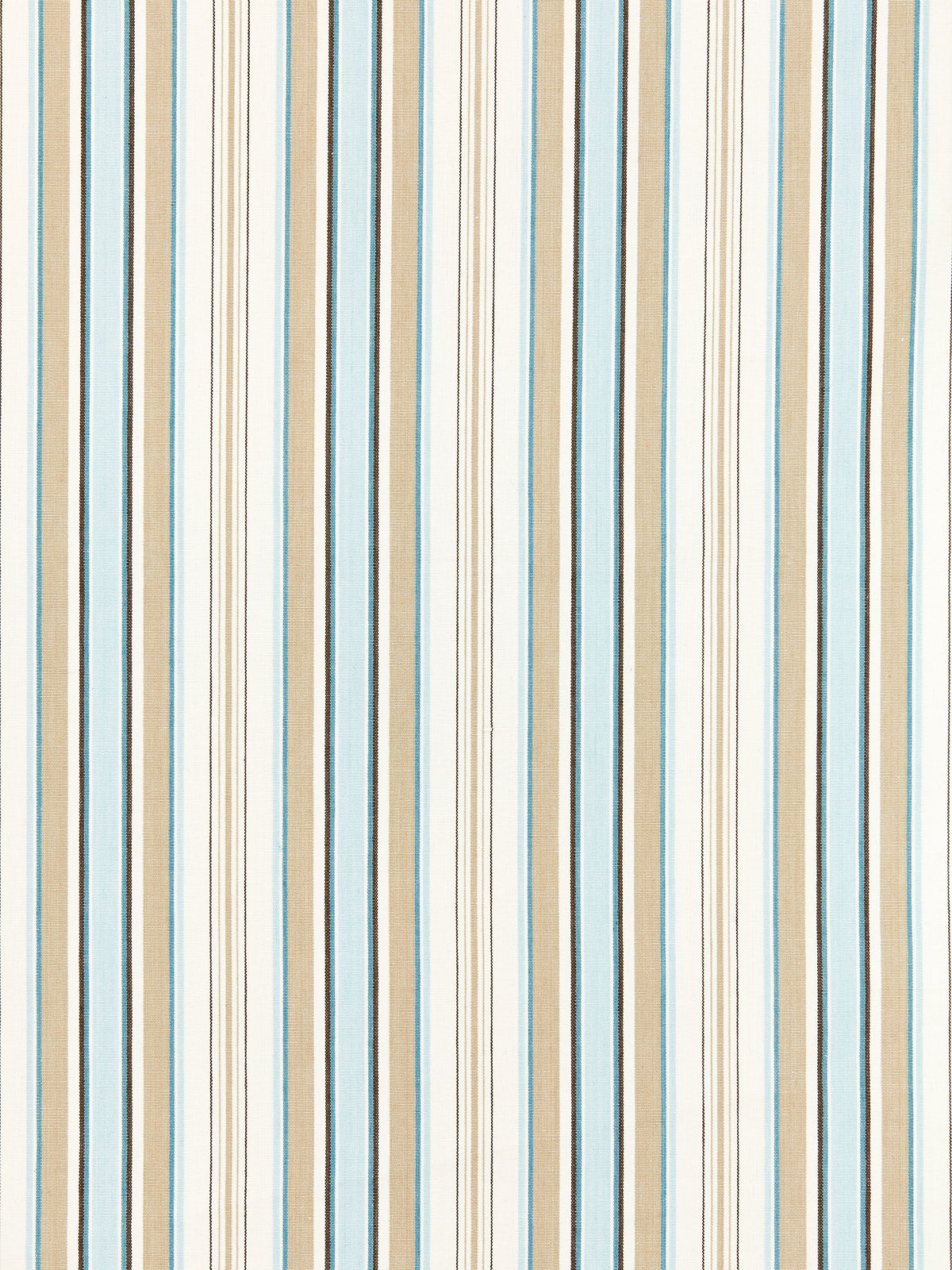 Andover Cotton Stripe fabric in capri color - pattern number SC 000227113 - by Scalamandre in the Scalamandre Fabrics Book 1 collection