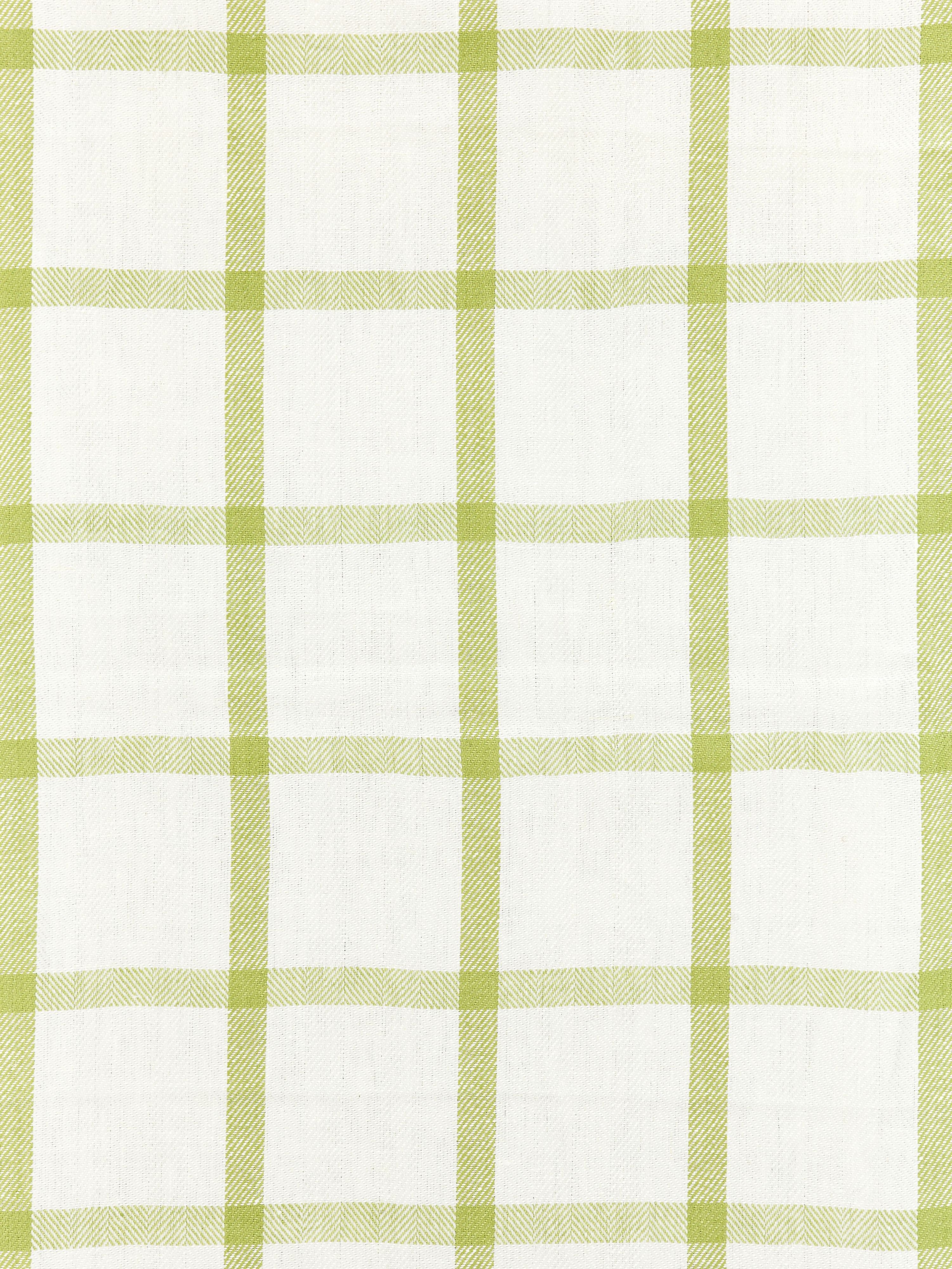 Wilton Linen Check fabric in green tea color - pattern number SC 000227152 - by Scalamandre in the Scalamandre Fabrics Book 1 collection