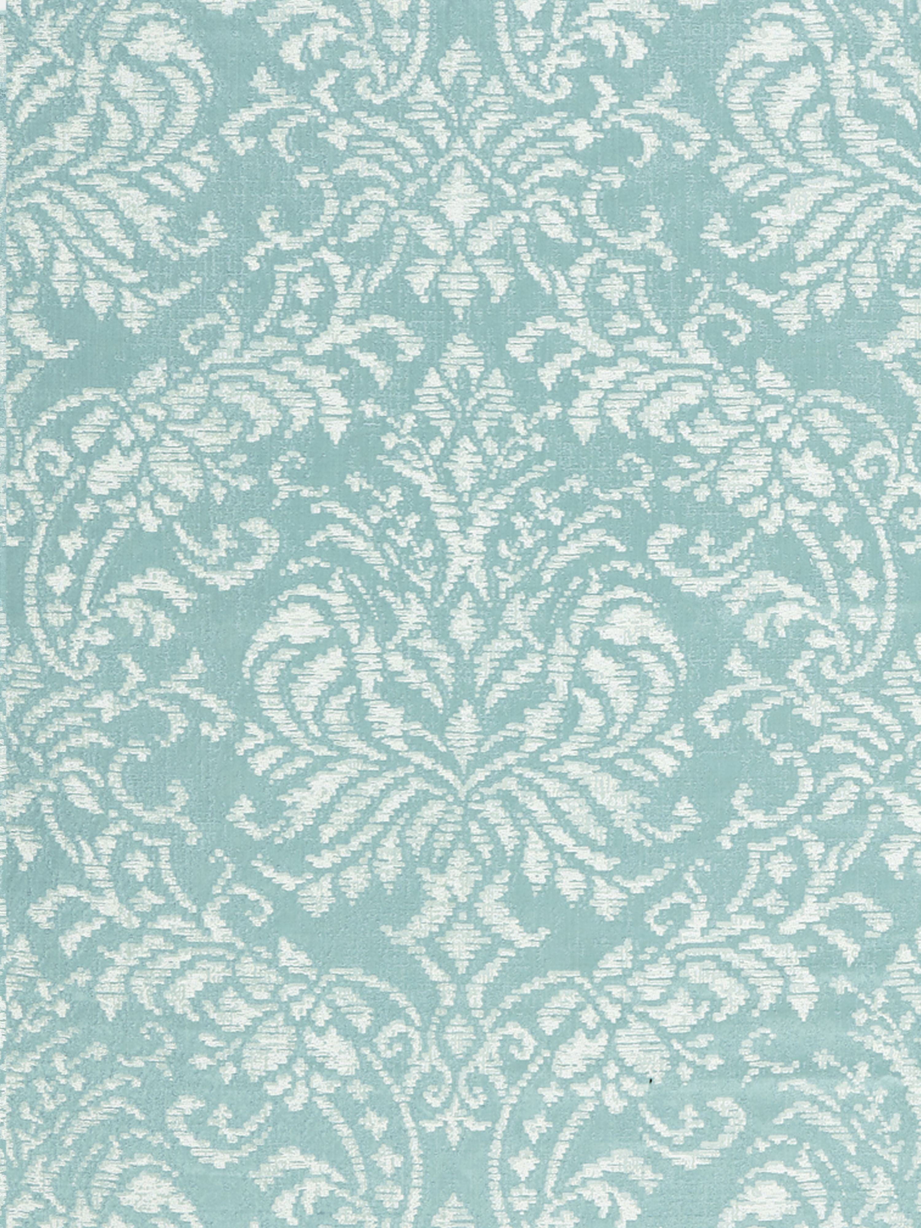 Camille Damask fabric in spa color - pattern number SC 000227226 - by Scalamandre in the Scalamandre Fabrics Book 1 collection