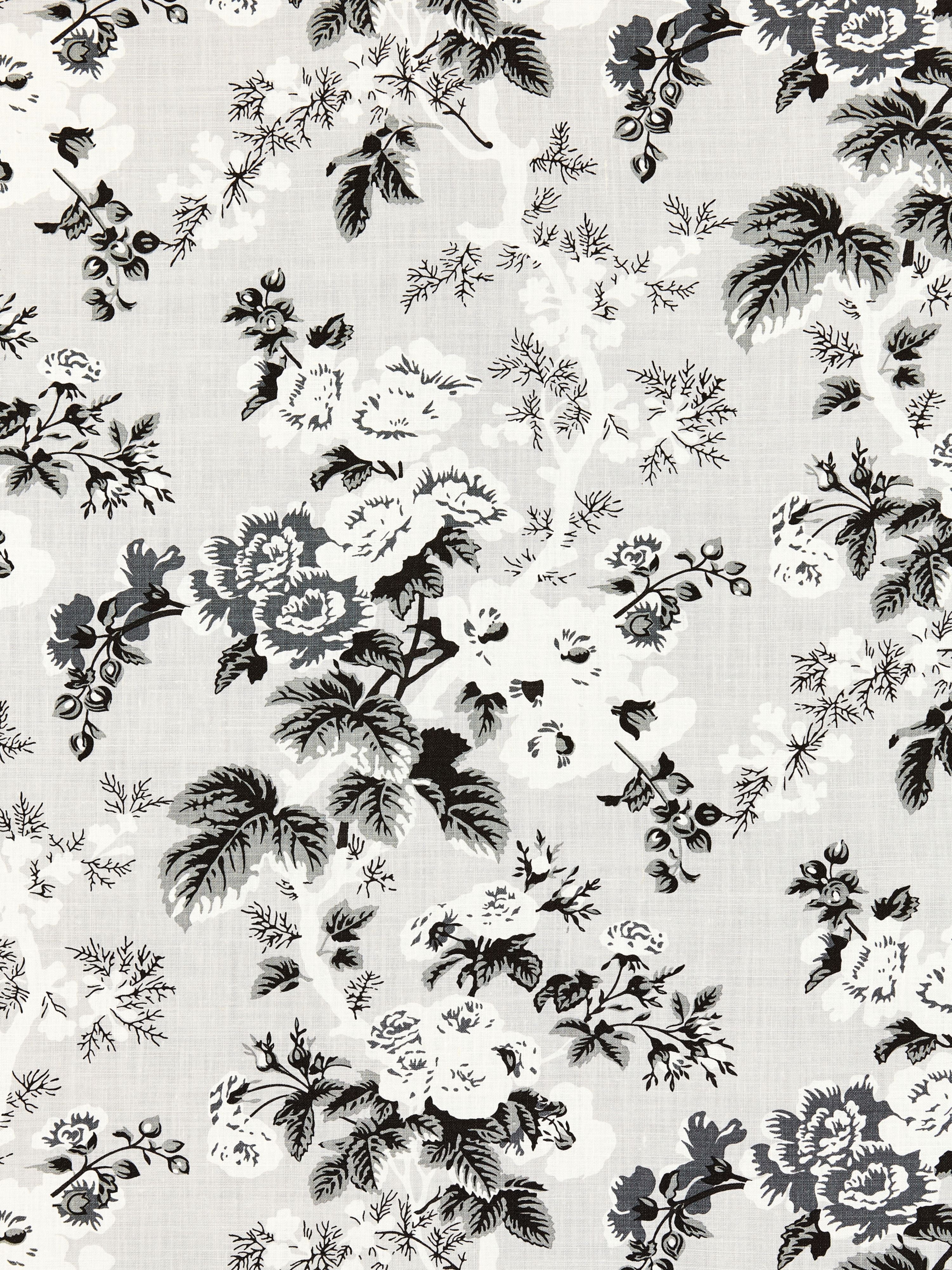 Ascot Linen Print fabric in french grey color - pattern number SC 000316602 - by Scalamandre in the Scalamandre Fabrics Book 1 collection