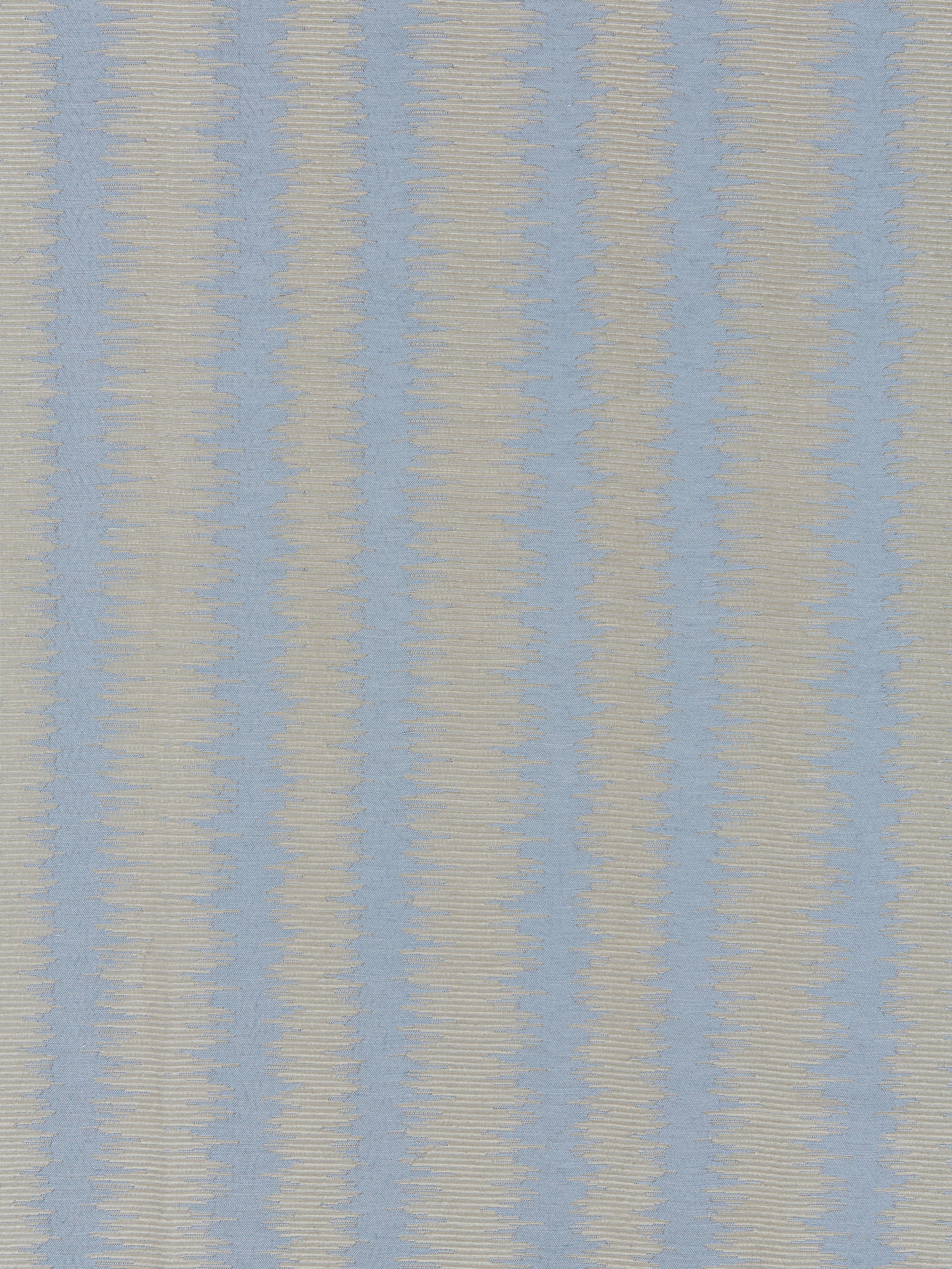 Konya Ikat Stripe fabric in bluestone color - pattern number SC 000327138 - by Scalamandre in the Scalamandre Fabrics Book 1 collection