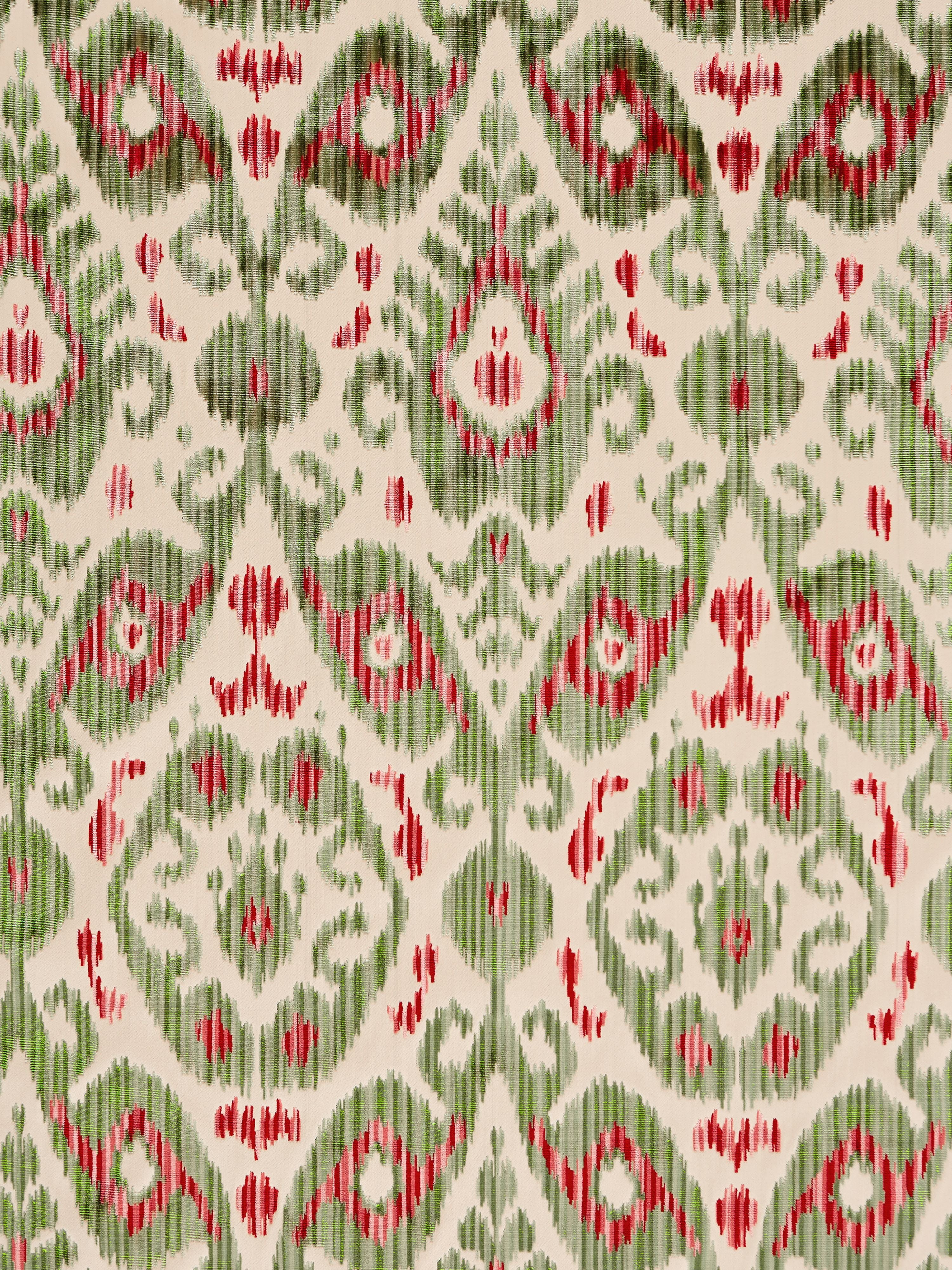 Tashkent Velvet fabric in spring green color - pattern number SC000427015 - by Scalamandre in the Scalamandre Fabrics Book 2 collection