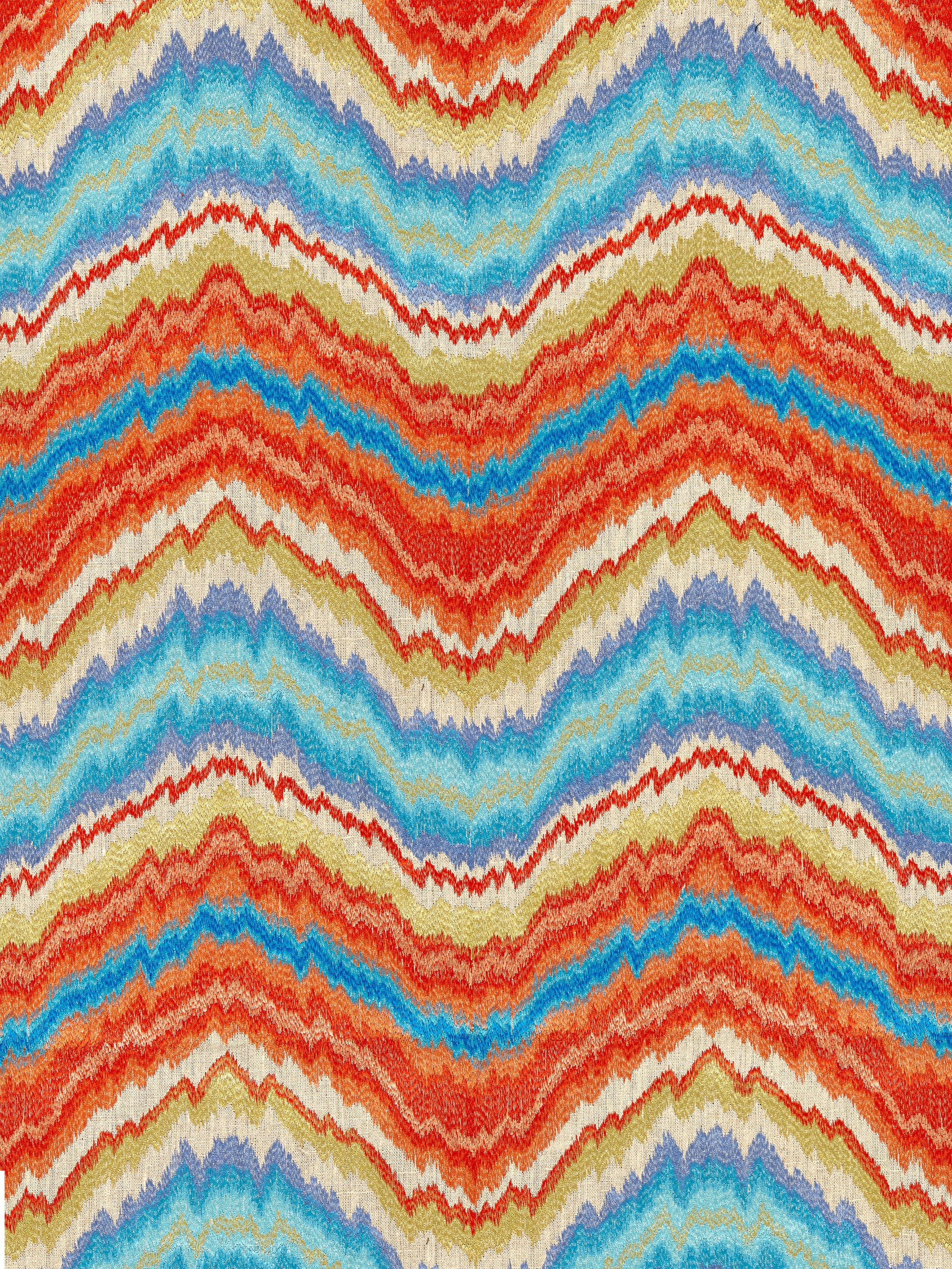 Bergamo Embroidery fabric in spice market color - pattern number SC000427096 - by Scalamandre in the Scalamandre Fabrics Book 2 collection