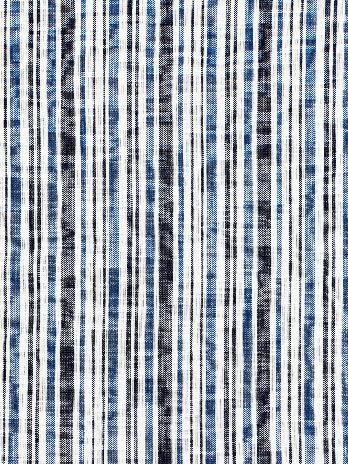 Pembroke Stripe fabric in marine blue color - pattern number SC000427116 - by Scalamandre in the Scalamandre Fabrics Book 2 collection
