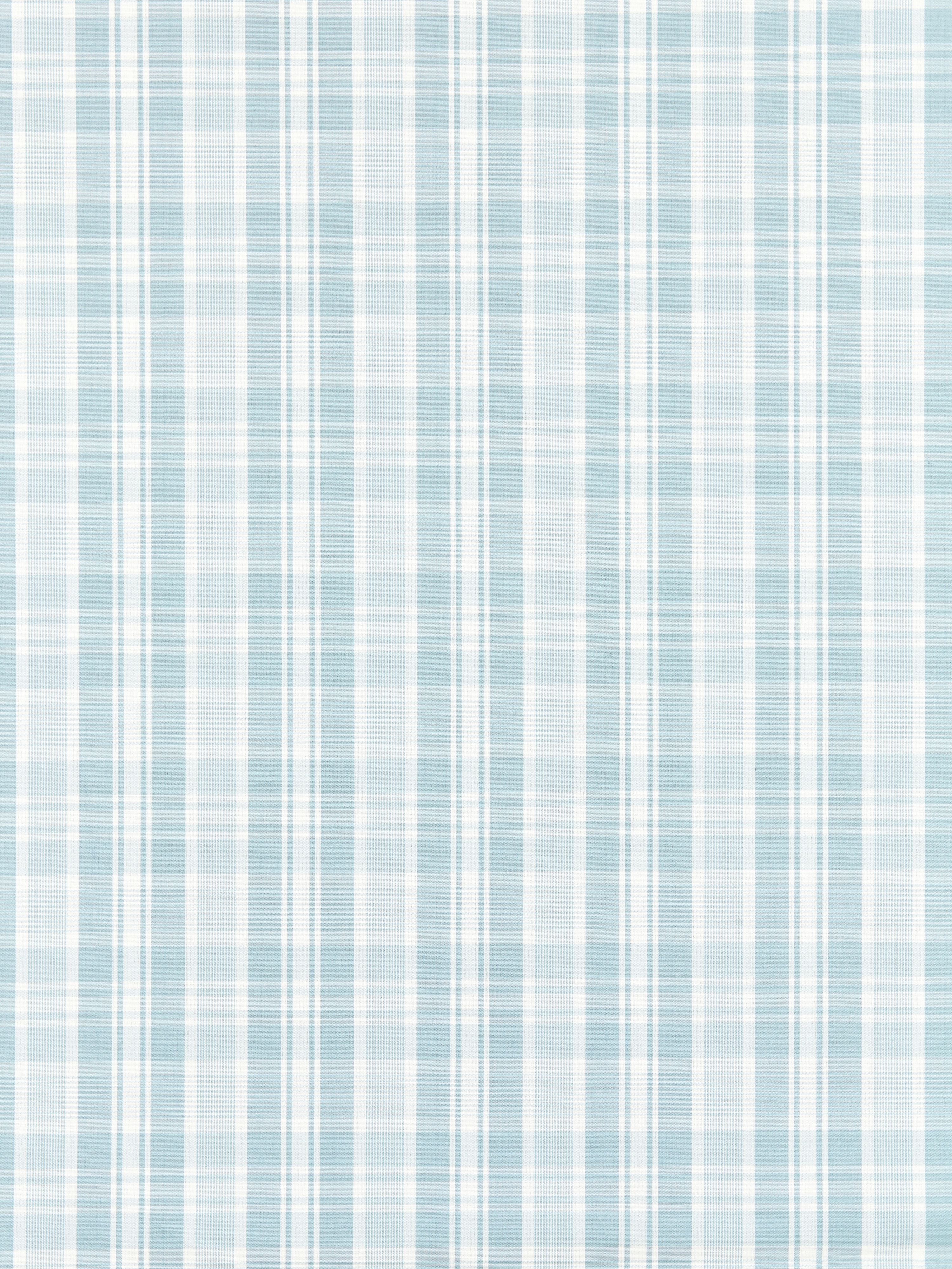 Preston Cotton Plaid fabric in sky color - pattern number SC000427122 - by Scalamandre in the Scalamandre Fabrics Book 2 collection