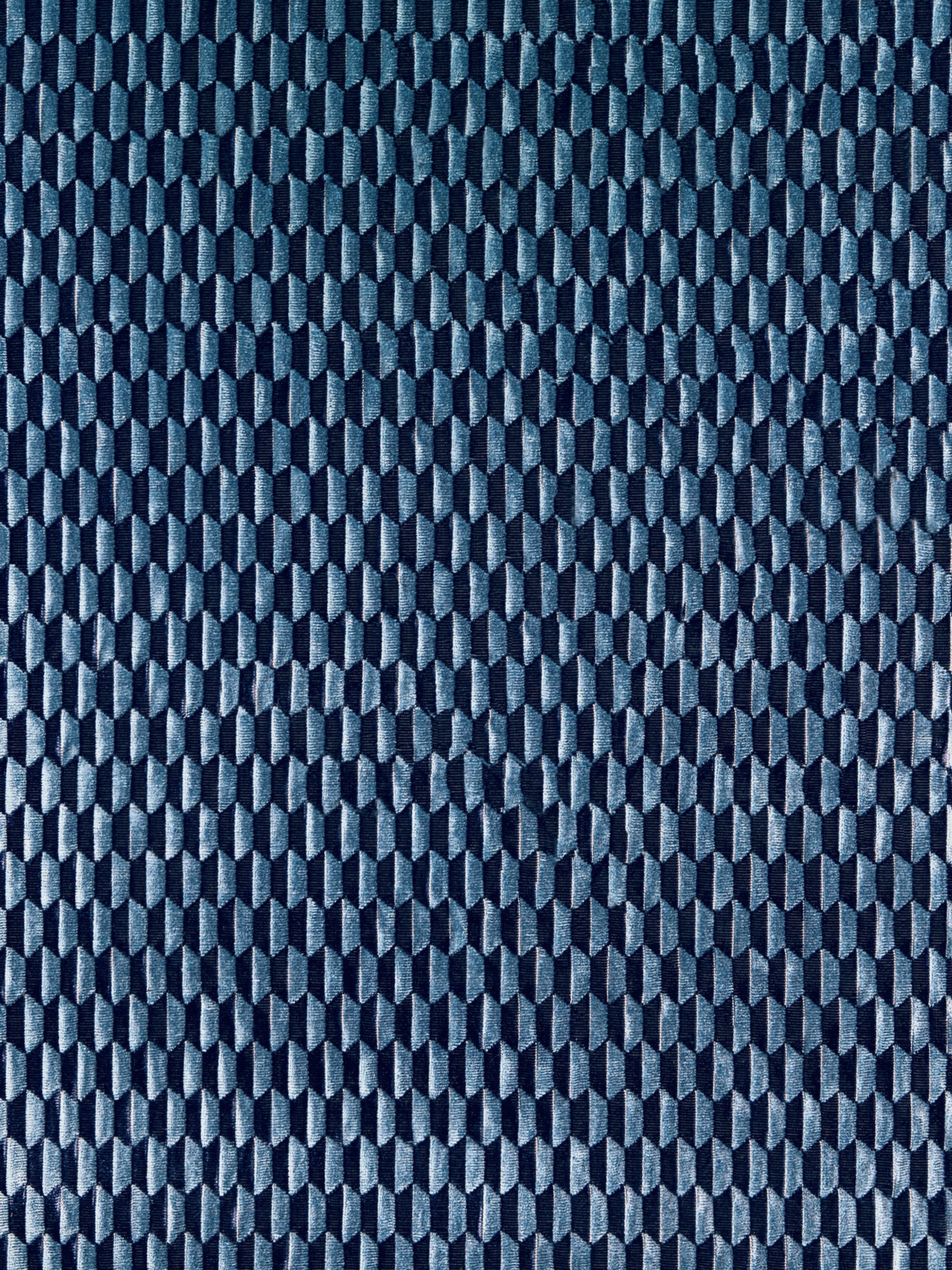 Allegra Velvet fabric in sapphire color - pattern number SC000427184 - by Scalamandre in the Scalamandre Fabrics Book 2 collection