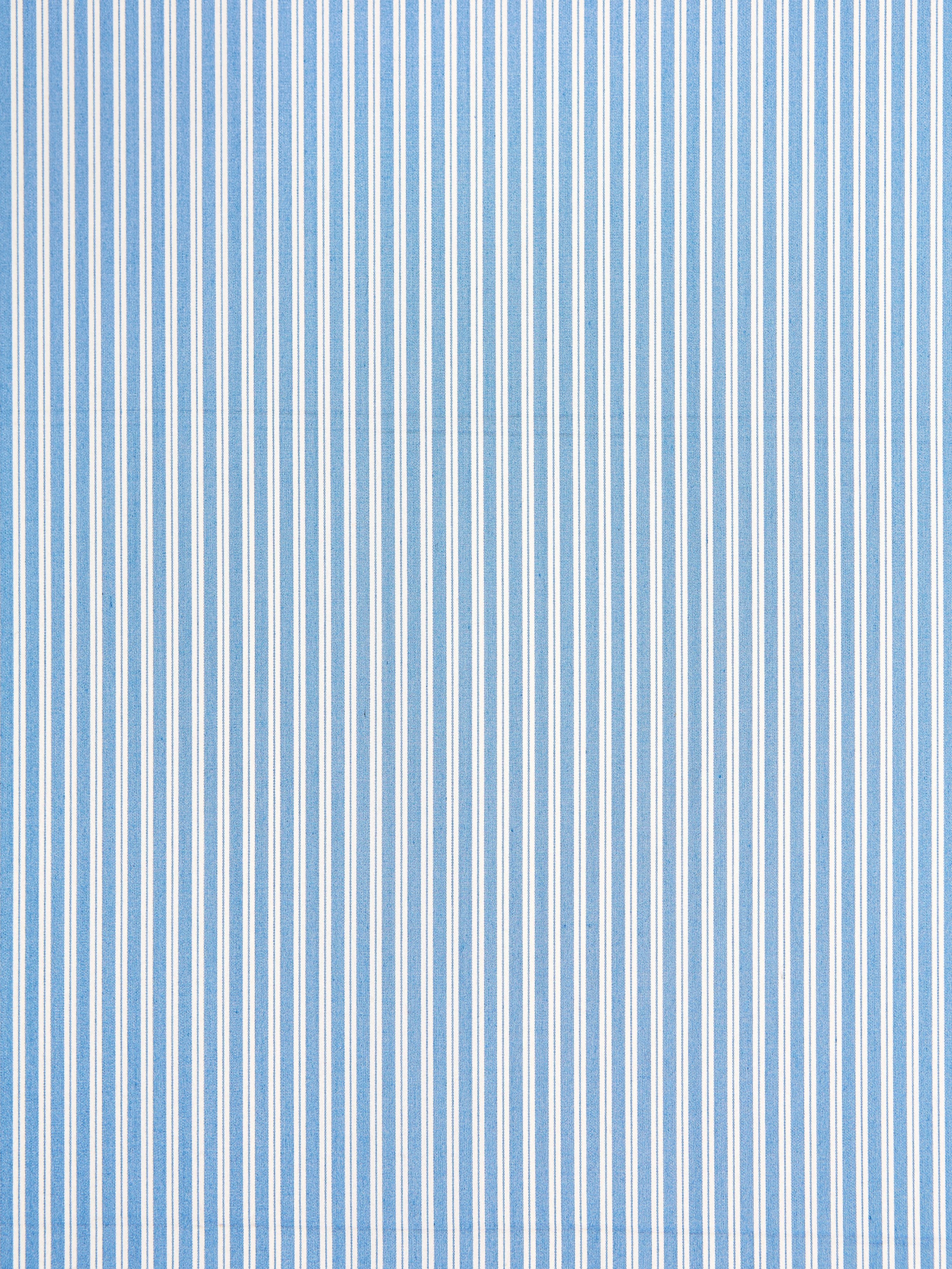 Kent Stripe fabric in sky color - pattern number SC000436395 - by Scalamandre in the Scalamandre Fabrics Book 2 collection