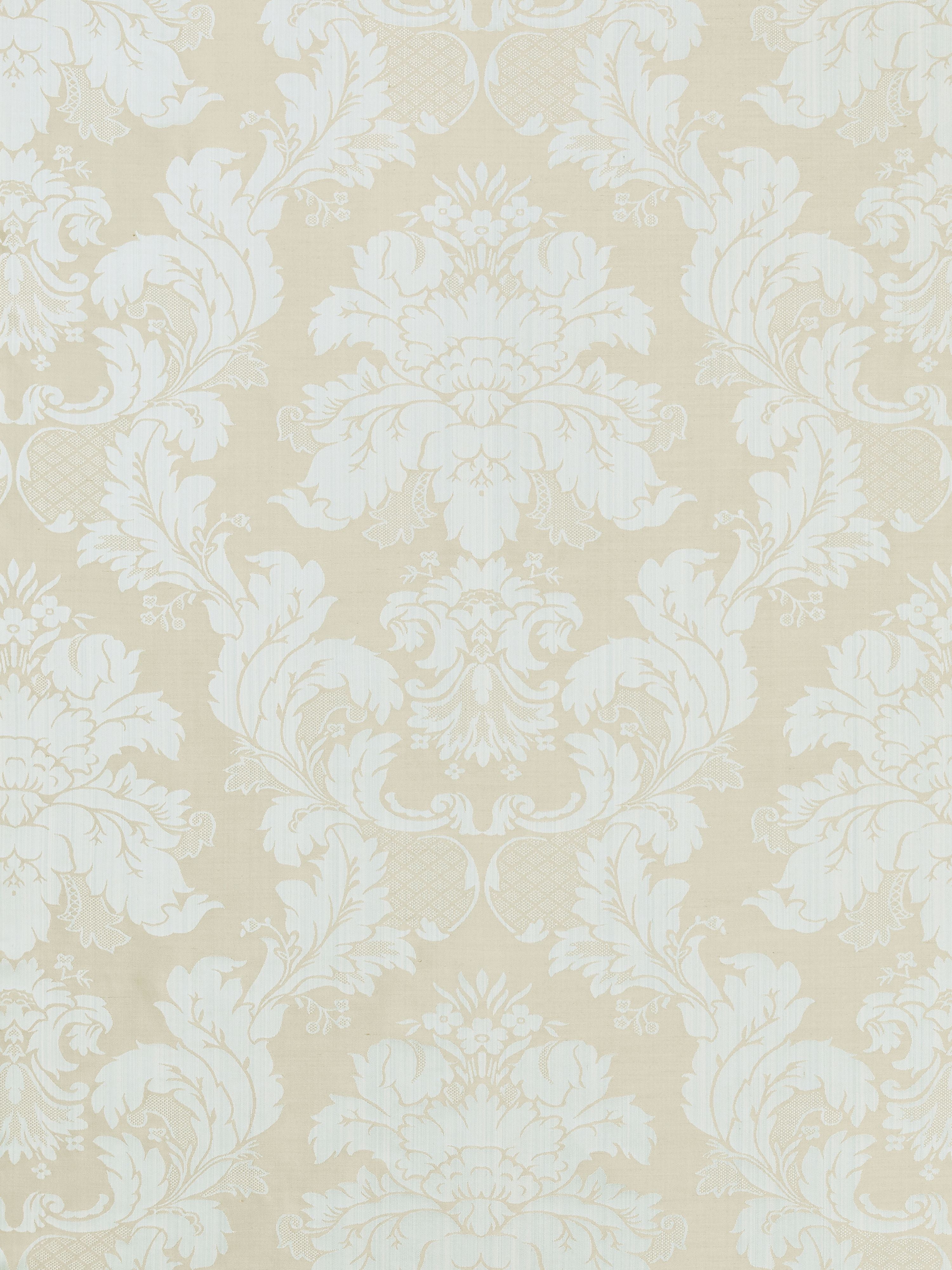 Damasco Sienese fabric in mist grey on blue strie color - pattern number SC000520166M - by Scalamandre in the Scalamandre Fabrics Book 2 collection