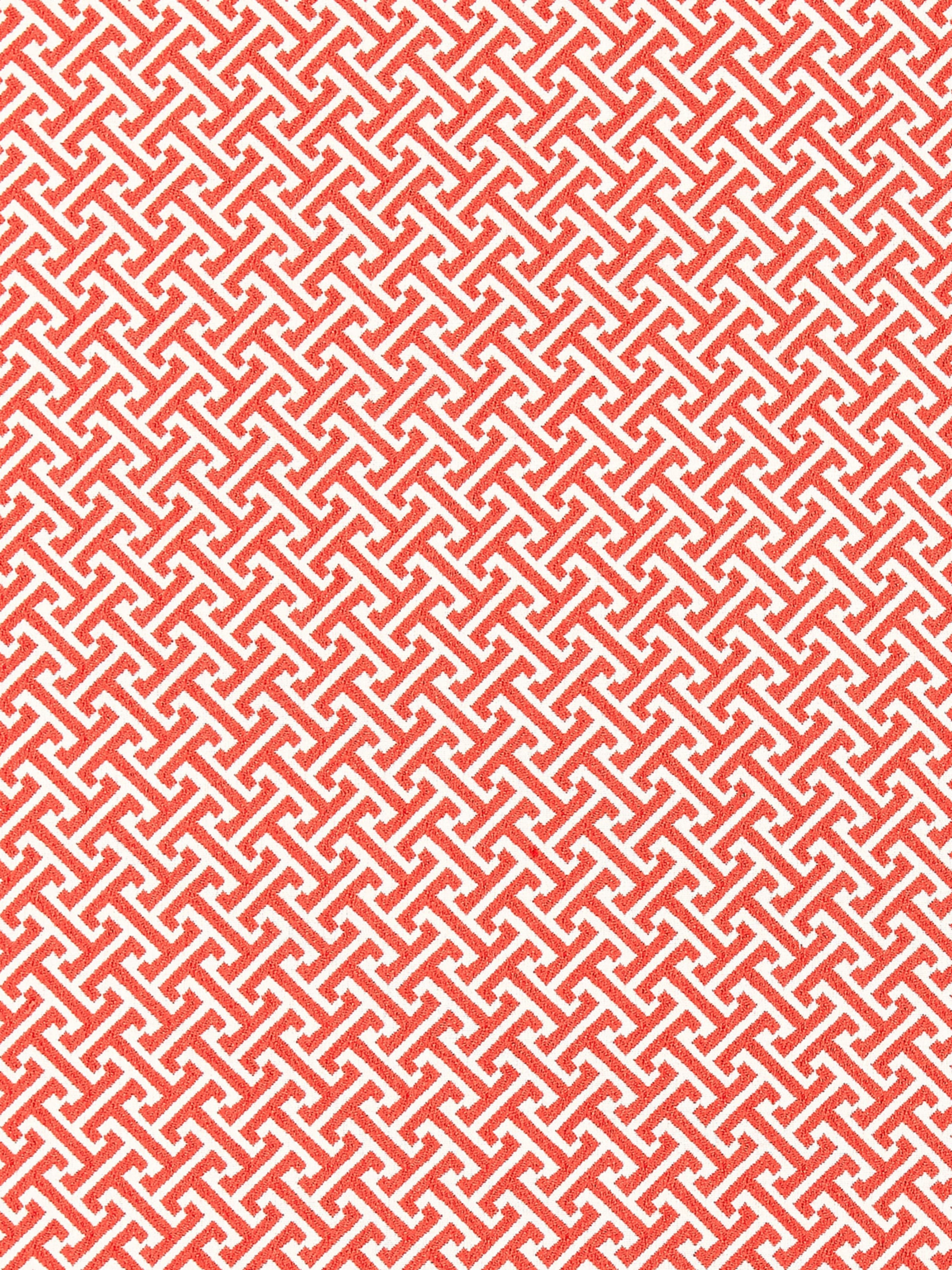 Mandarin Weave fabric in coral color - pattern number SC000527102 - by Scalamandre in the Scalamandre Fabrics Book 2 collection