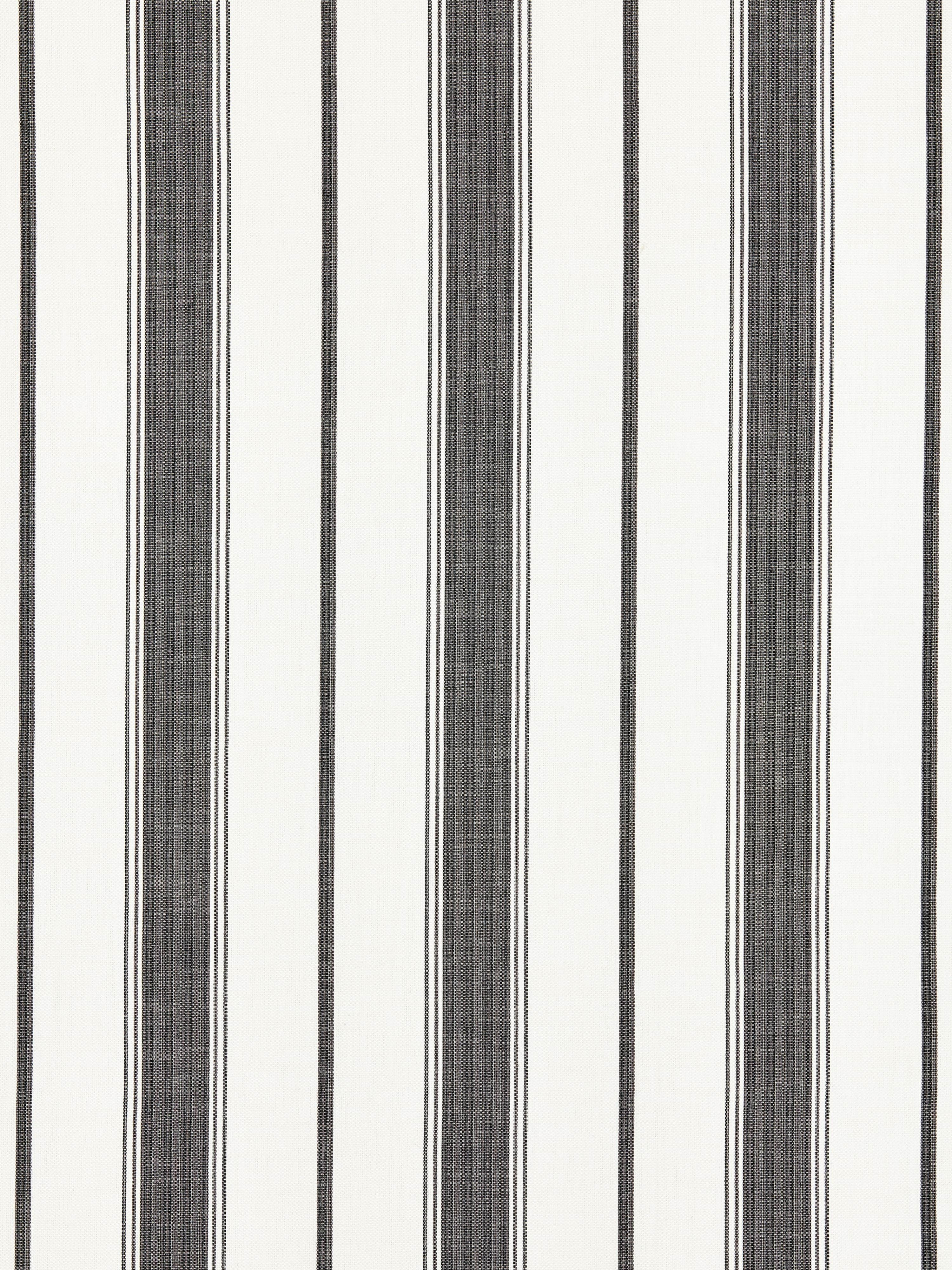 Sconset Stripe fabric in carbon color - pattern number SC000527110 - by Scalamandre in the Scalamandre Fabrics Book 2 collection