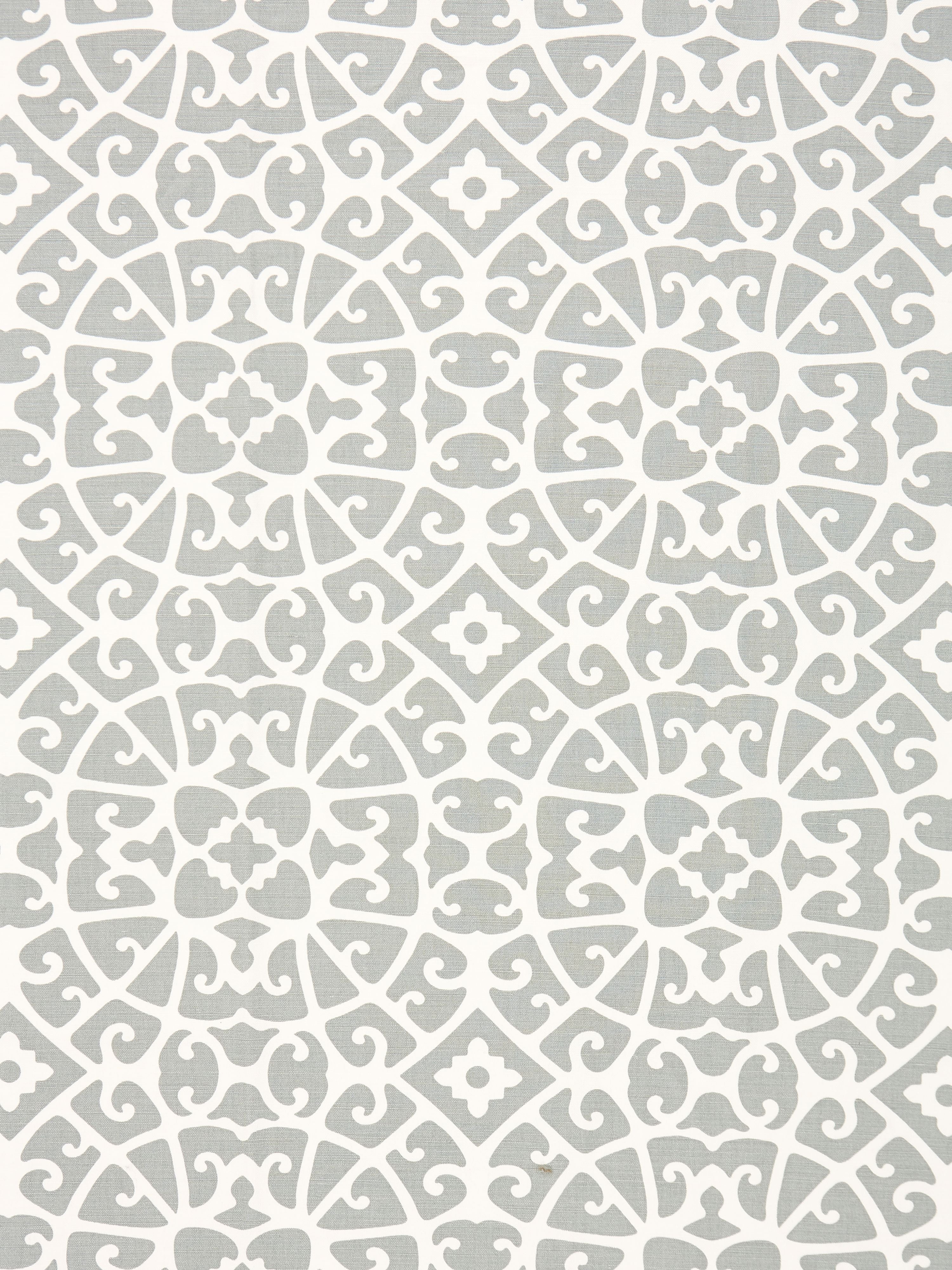 Anshun Lattice fabric in pewter color - pattern number SC000616559 - by Scalamandre in the Scalamandre Fabrics Book 2 collection