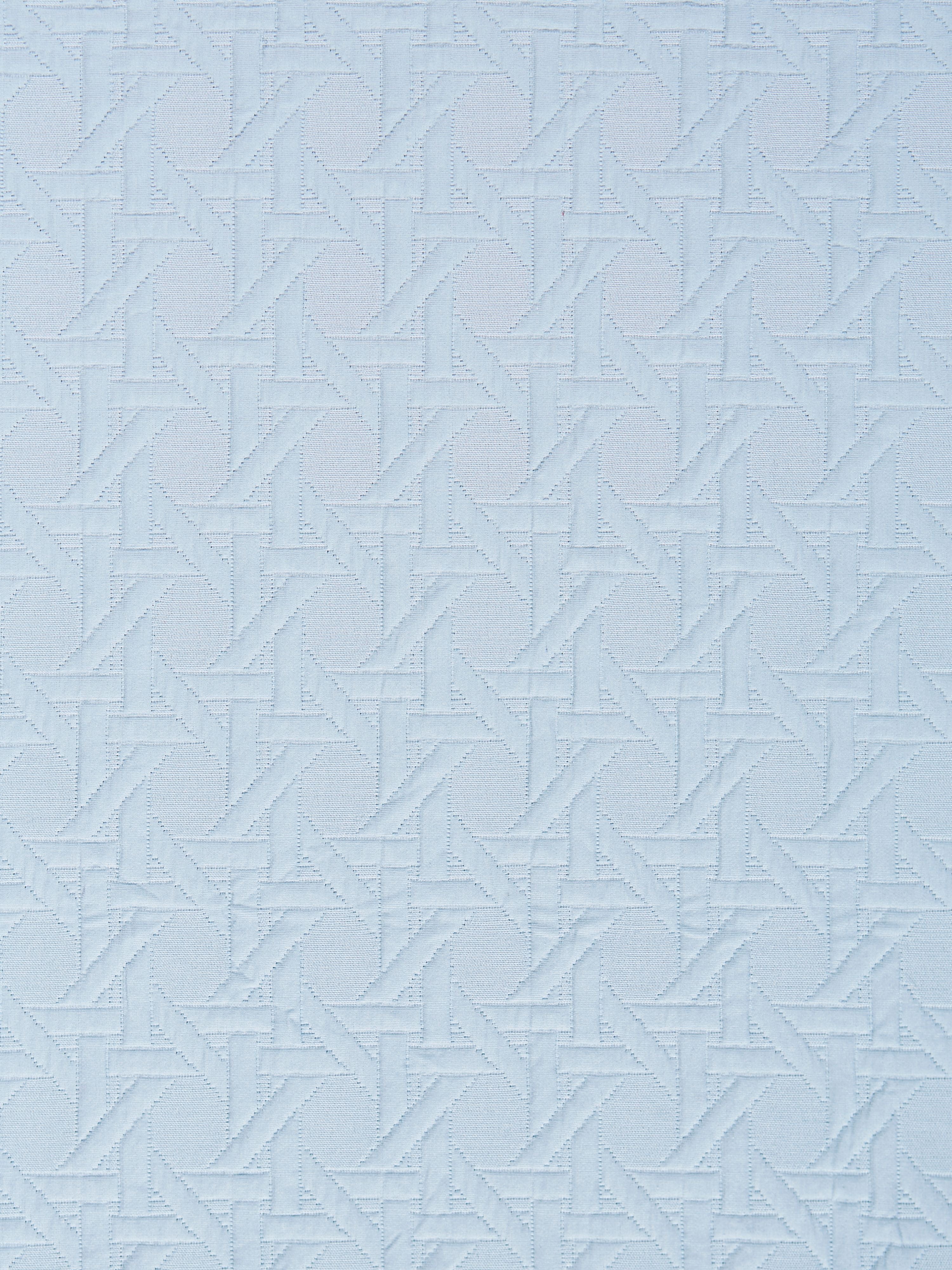 Canestro Matelasse fabric in sky color - pattern number SC000627008 - by Scalamandre in the Scalamandre Fabrics Book 2 collection