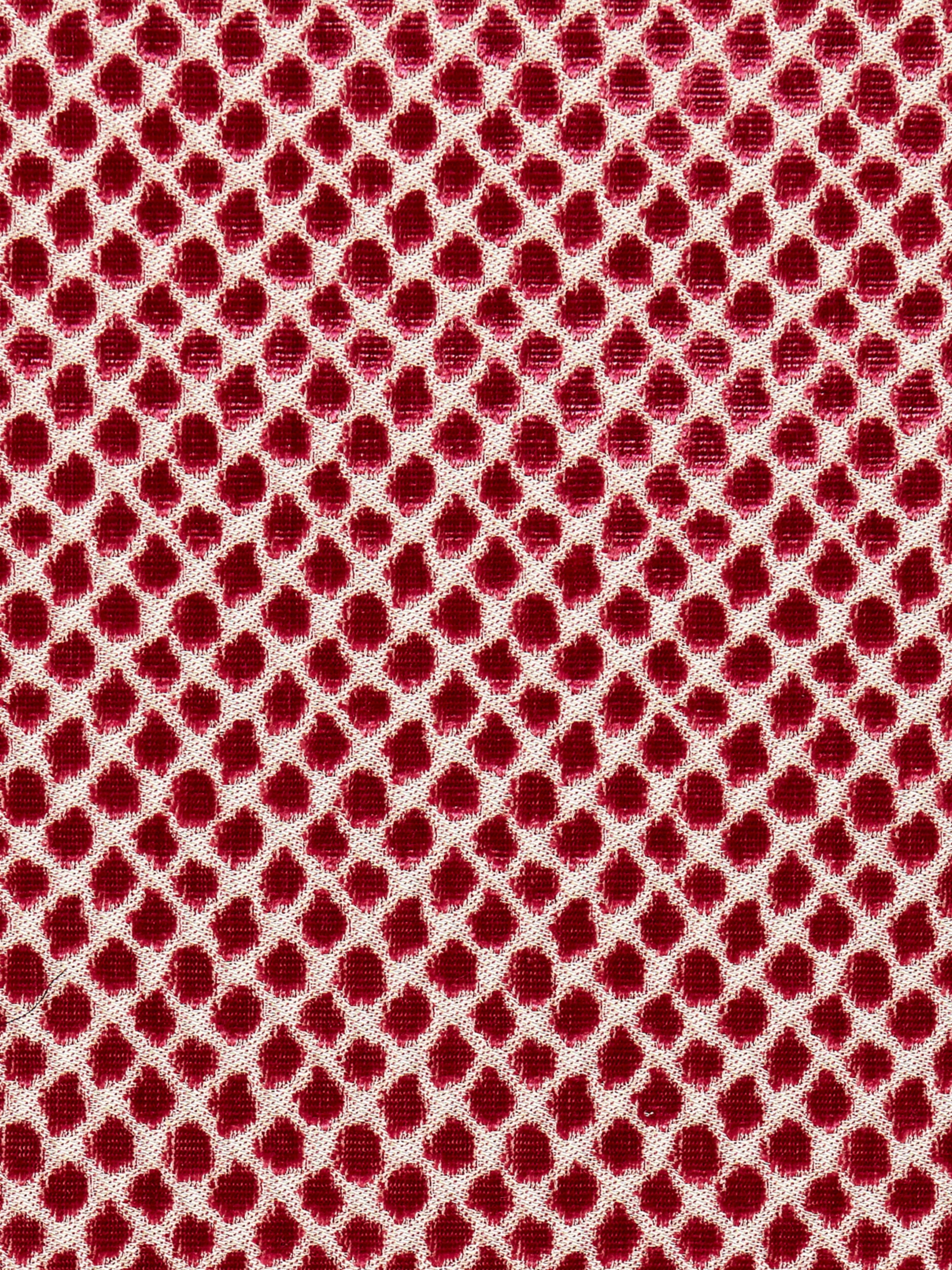 Etosha Velvet fabric in framboise color - pattern number SC000627022 - by Scalamandre in the Scalamandre Fabrics Book 2 collection