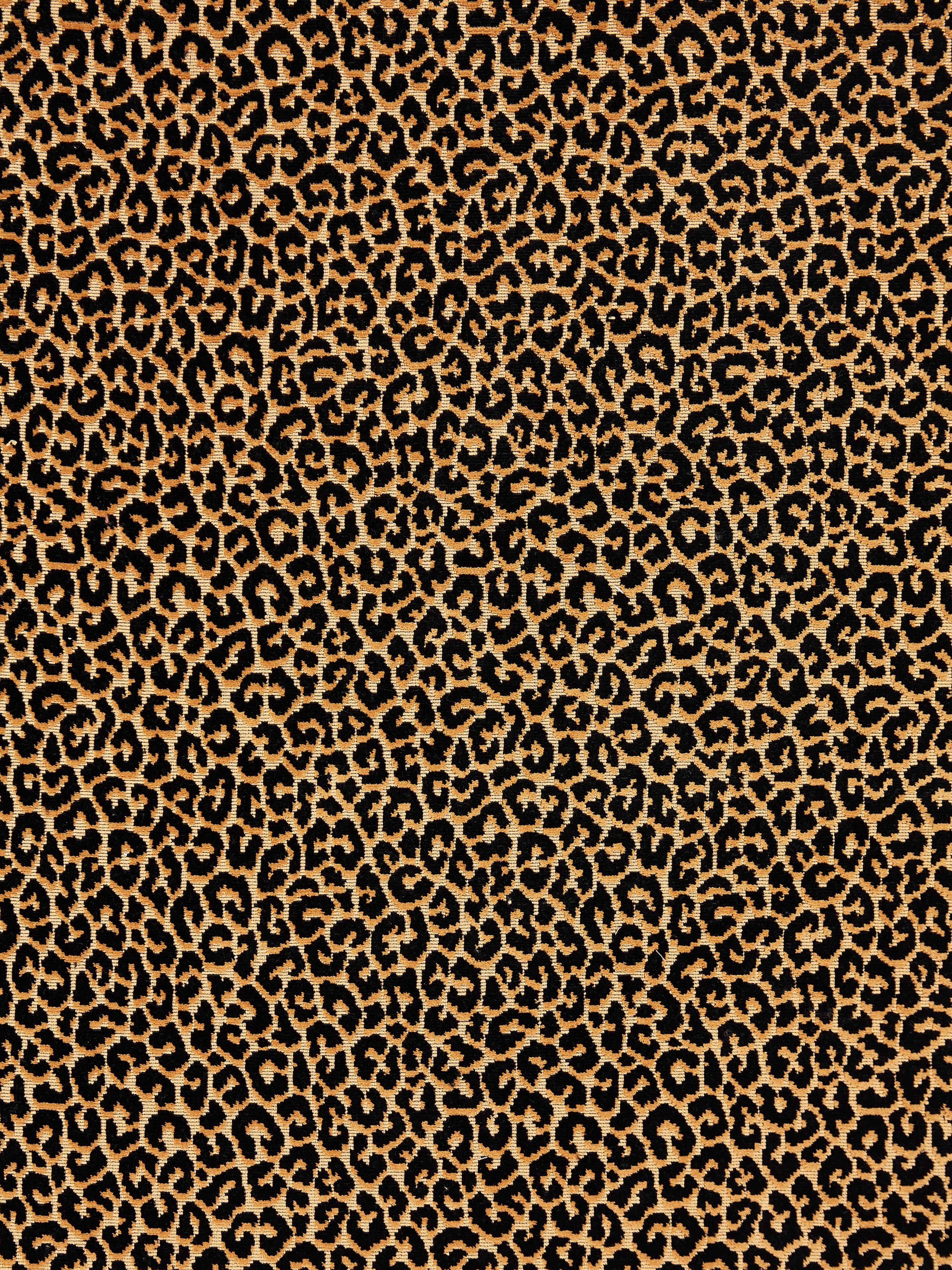 Panthera Velvet fabric in ebony color - pattern number SC000627037 - by Scalamandre in the Scalamandre Fabrics Book 2 collection