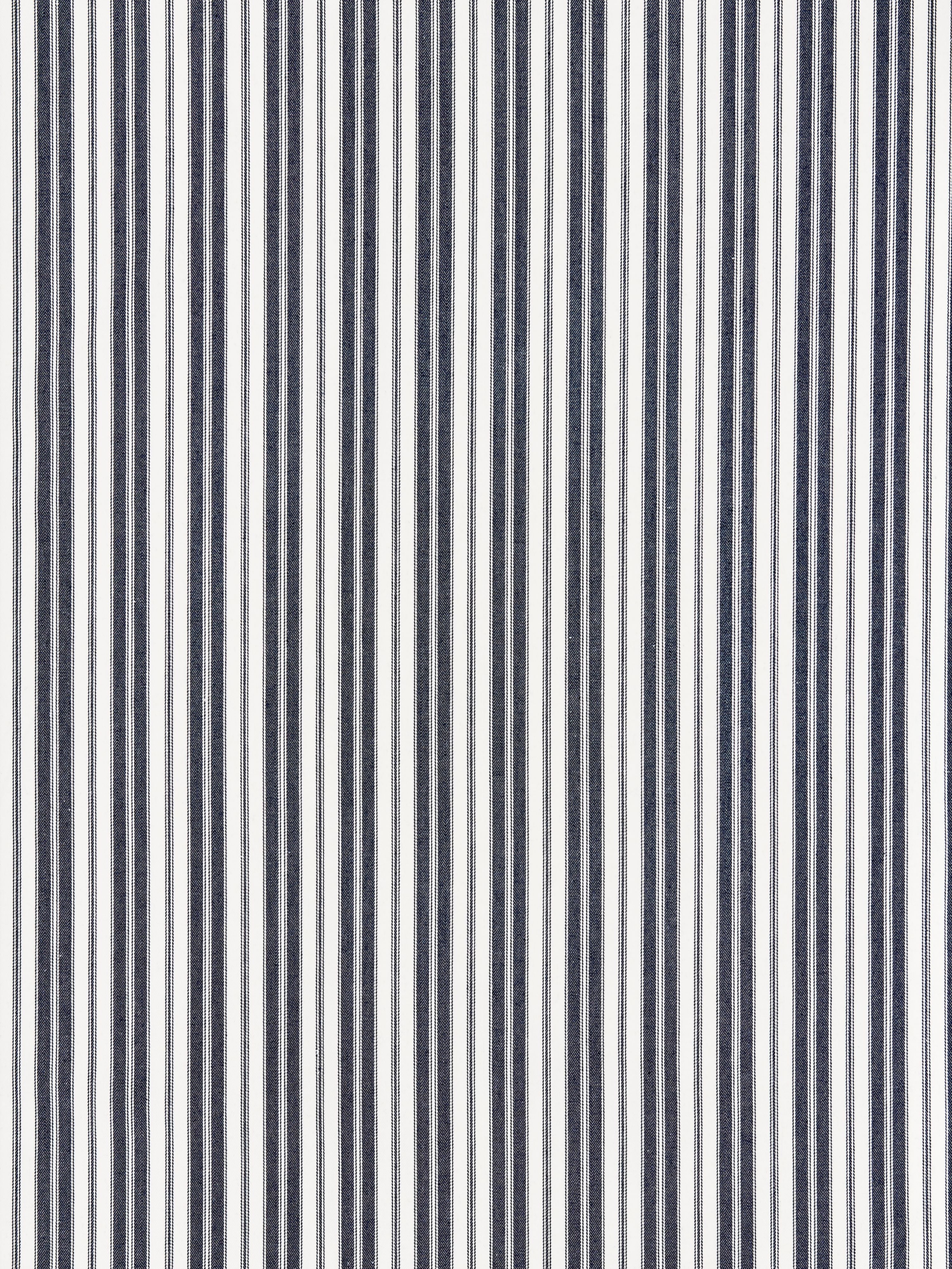 Devon Ticking Stripe fabric in indigo color - pattern number SC000627115 - by Scalamandre in the Scalamandre Fabrics Book 2 collection