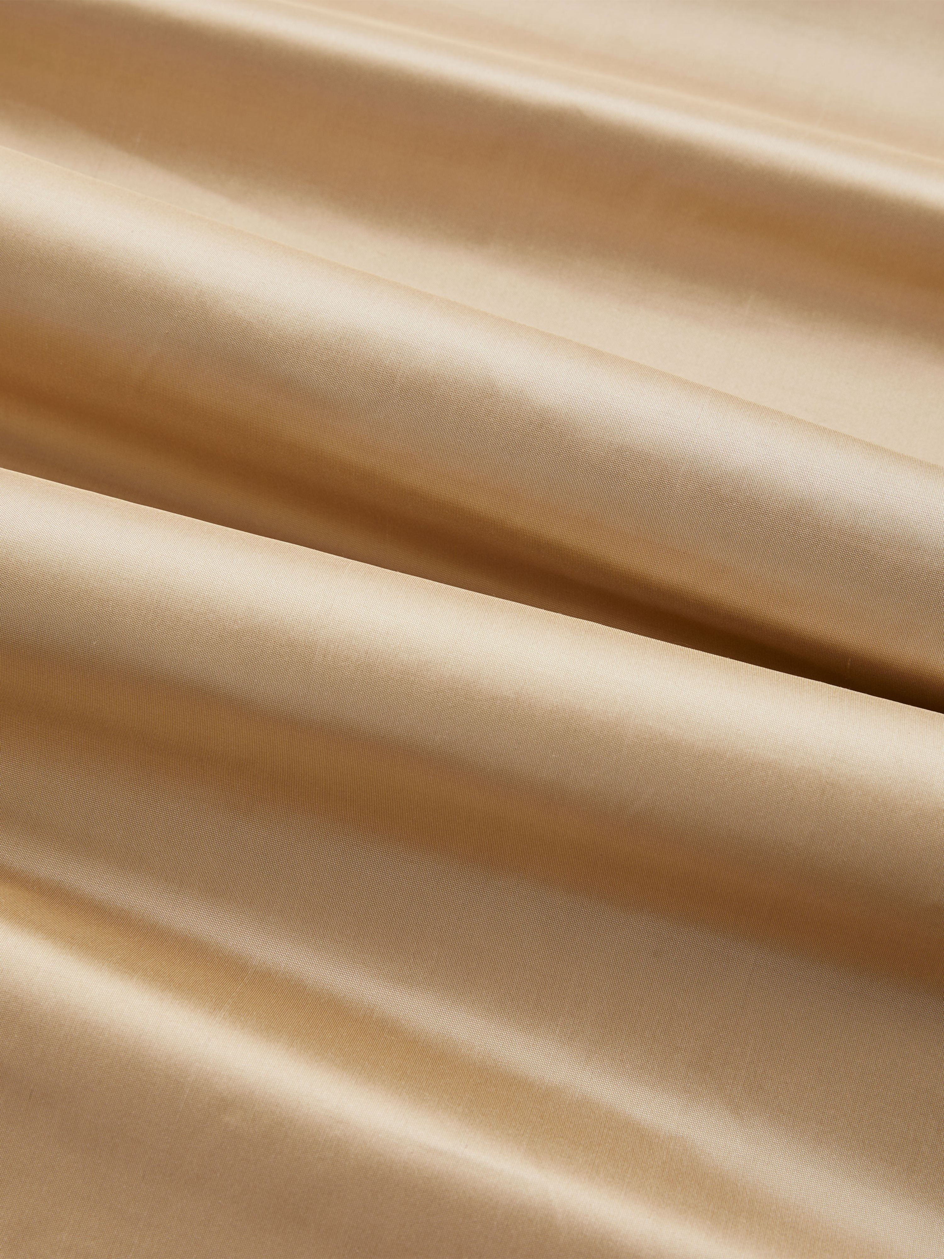 Olympia Silk Taffeta fabric in caramel color - pattern number SC000627250 - by Scalamandre in the Scalamandre Fabrics Book 2 collection