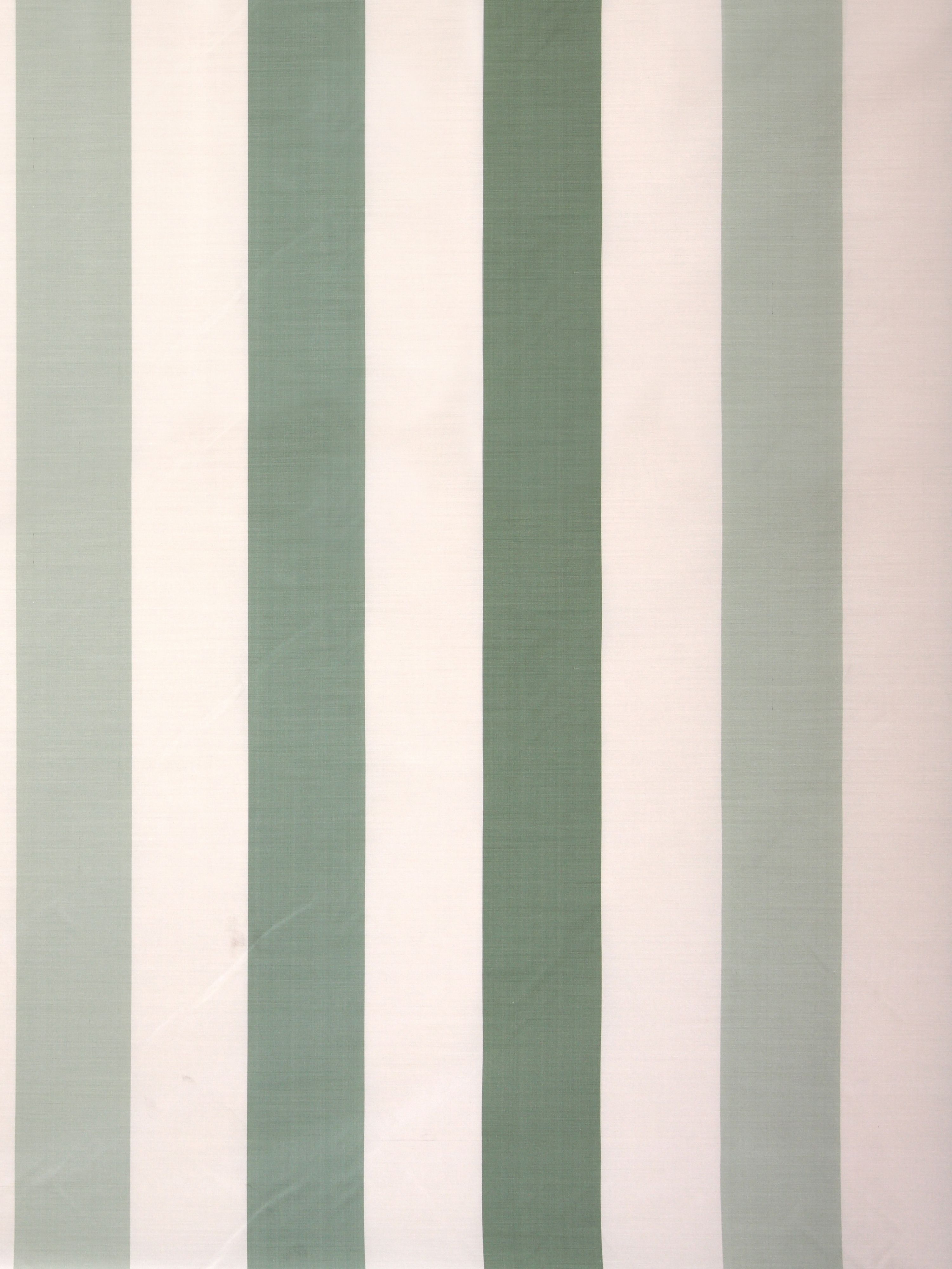 La Valliere Rayure fabric in green and cream color - pattern number SC000630100M - by Scalamandre in the Scalamandre Fabrics Book 2 collection
