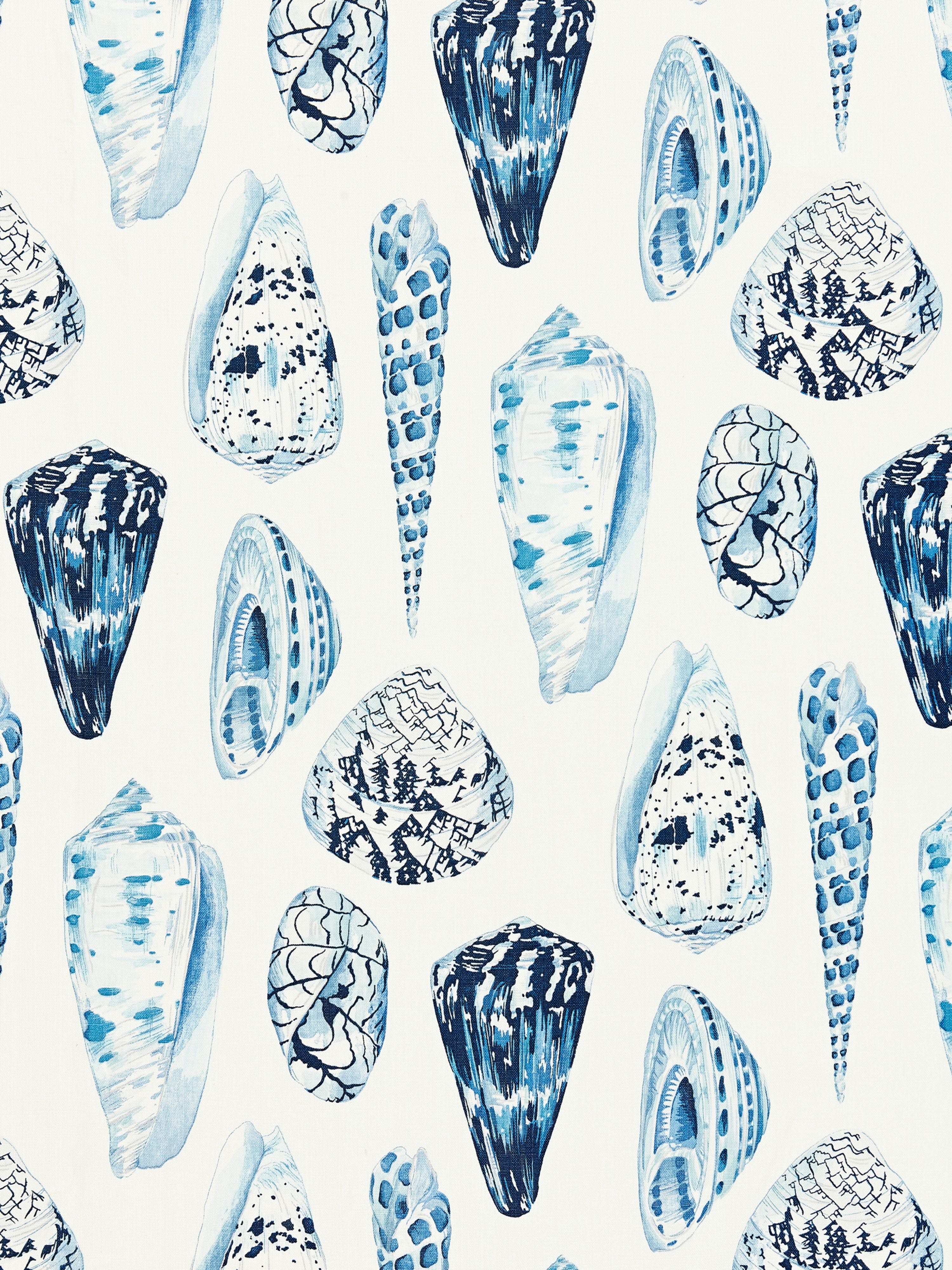 Coquina Linen Print fabric in porcelain color - pattern number SC000716397 - by Scalamandre in the Scalamandre Fabrics Book 2 collection