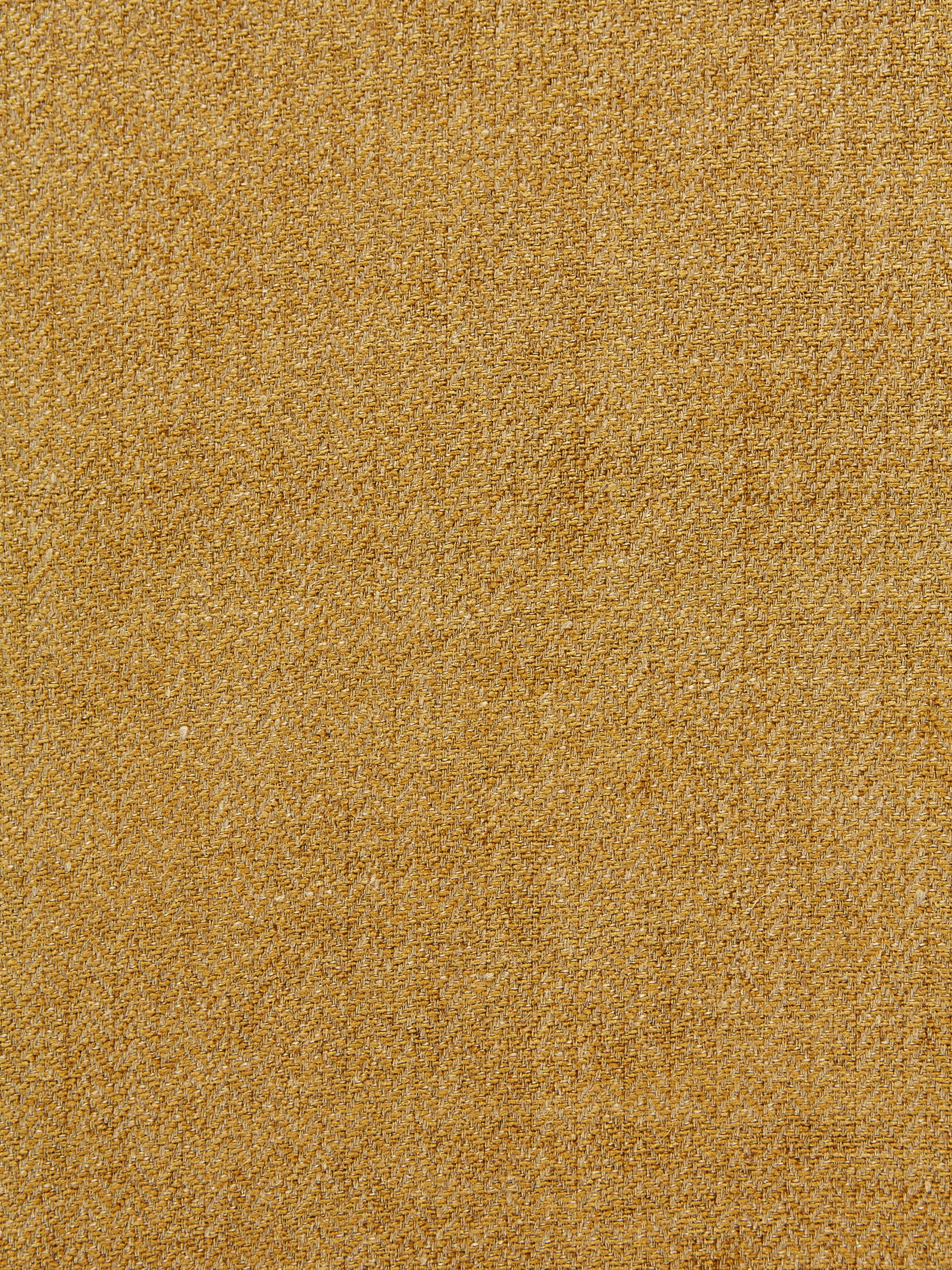 Oxford Herringbone Weave fabric in brass color - pattern number SC000727006 - by Scalamandre in the Scalamandre Fabrics Book 2 collection