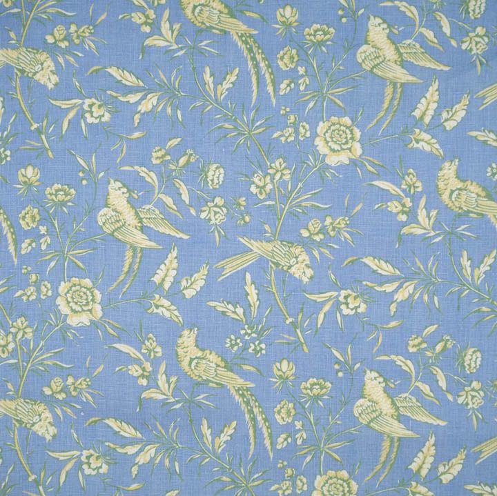 Aviary fabric in sky color - pattern number SC000816352 - by Scalamandre in the Scalamandre Fabrics Book 2 collection