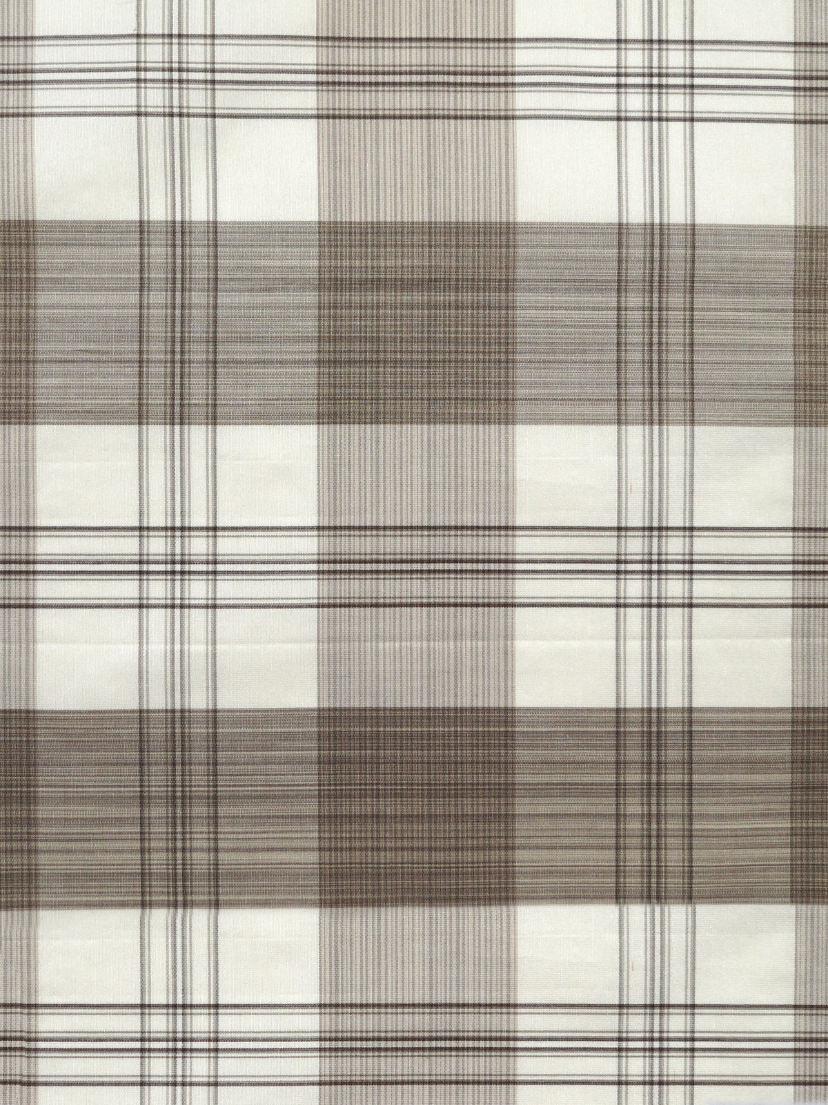 Astor Plaid fabric in taupe color - pattern number SC000826981 - by Scalamandre in the Scalamandre Fabrics Book 2 collection